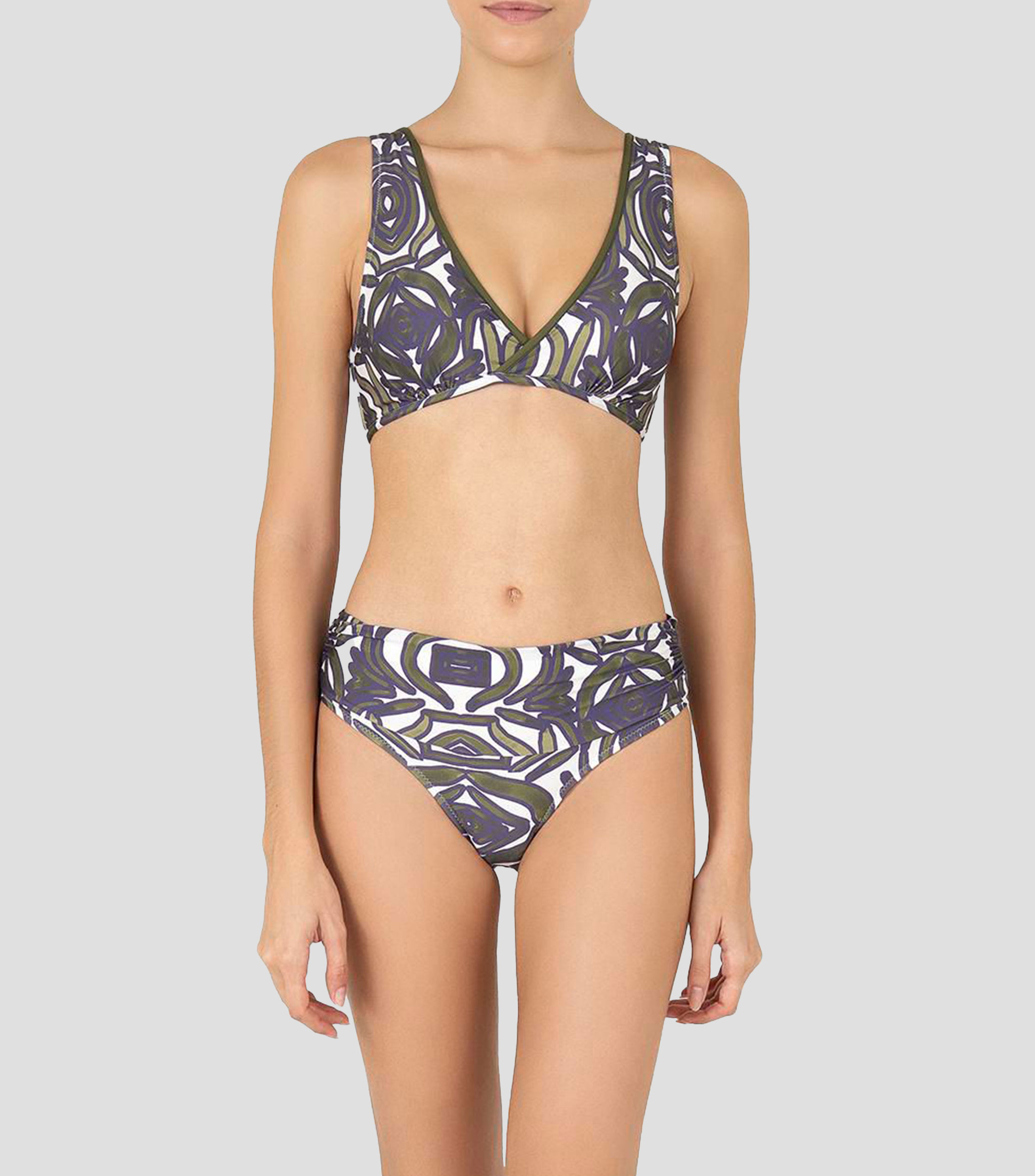 Bikini bottom Ceiba estampado Mujer