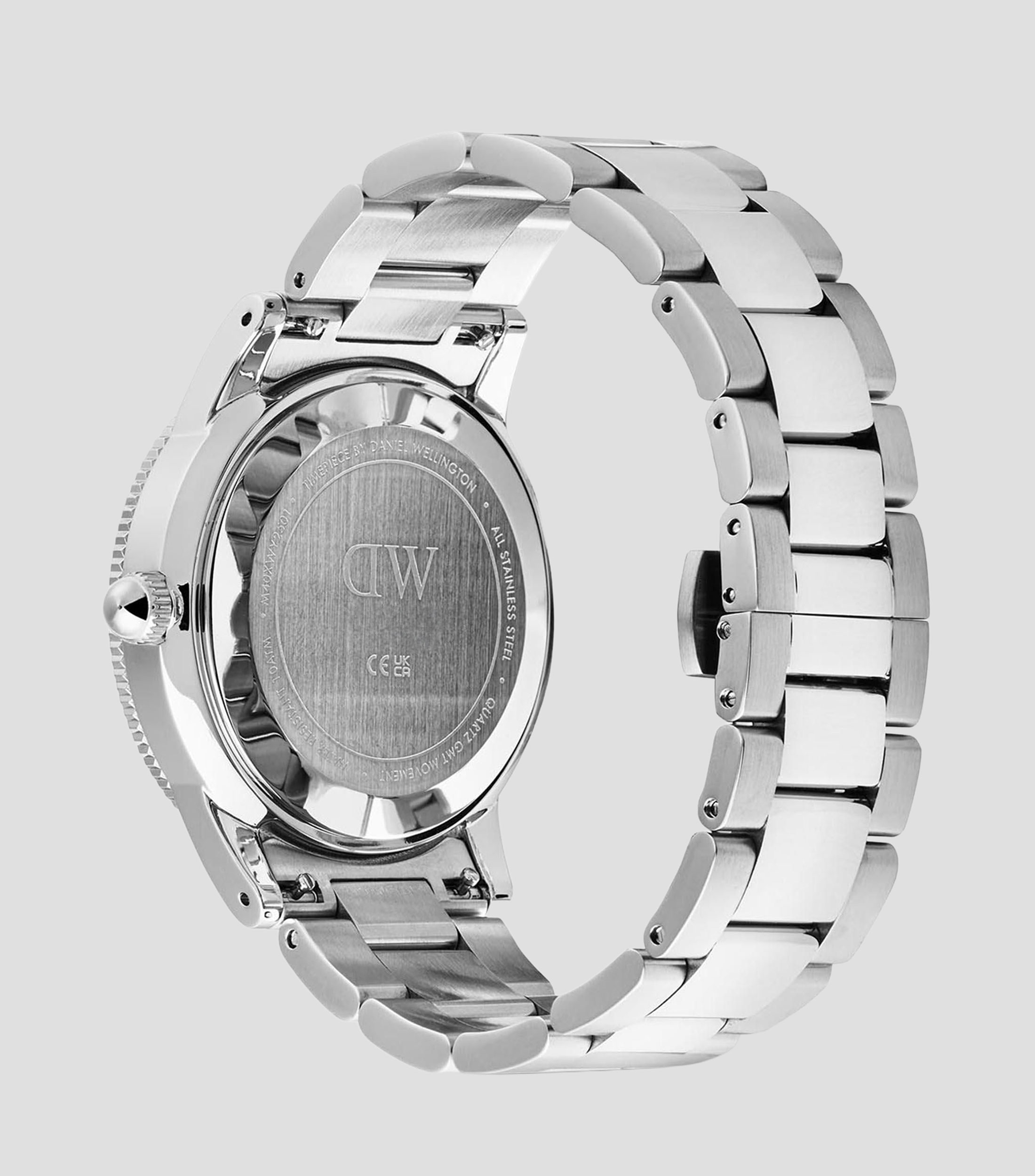 Reloj para hombre Iconic GMT casual, negro
