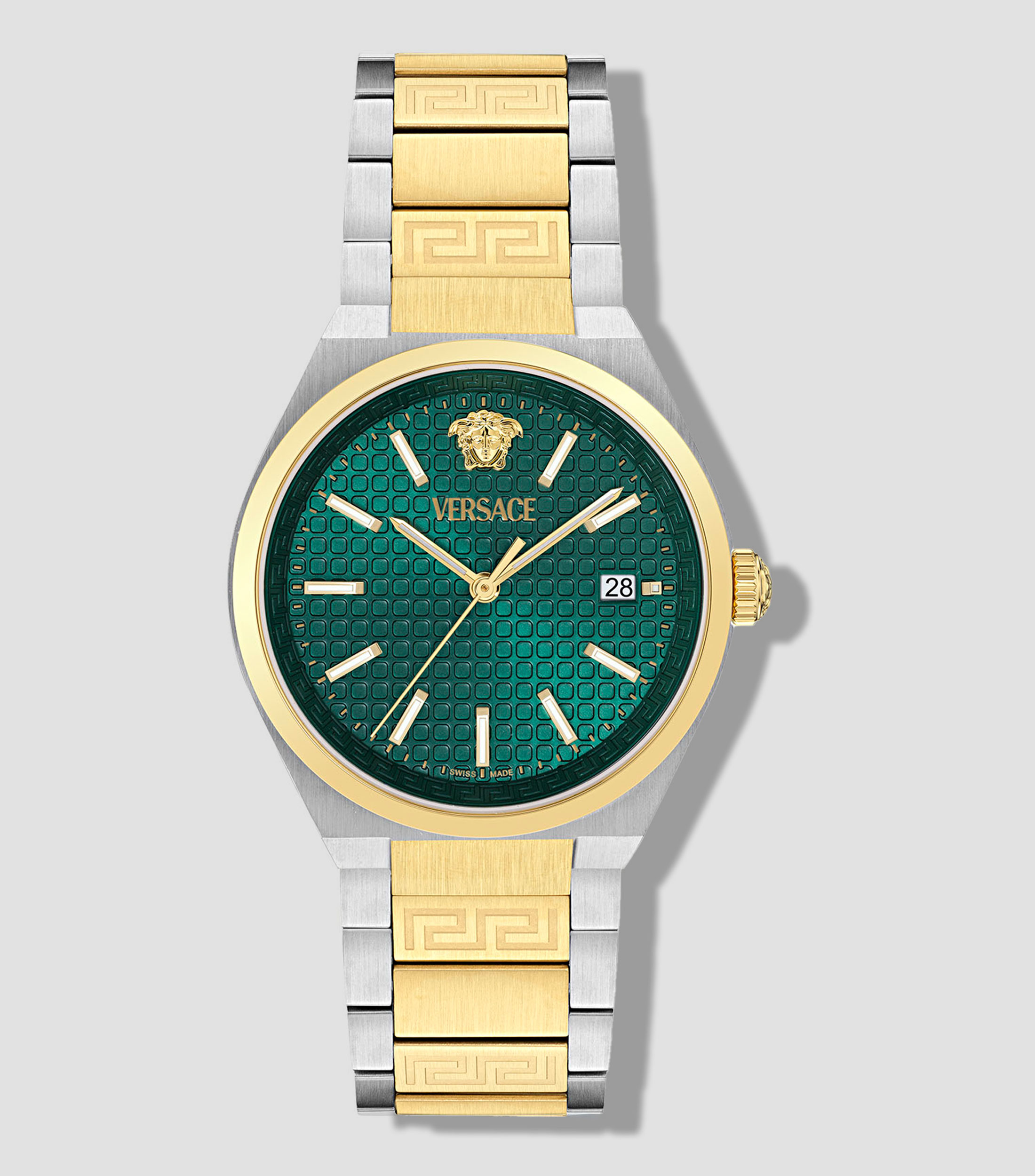 Reloj para Hombre Auria de Vestir, Plateado, Dorado