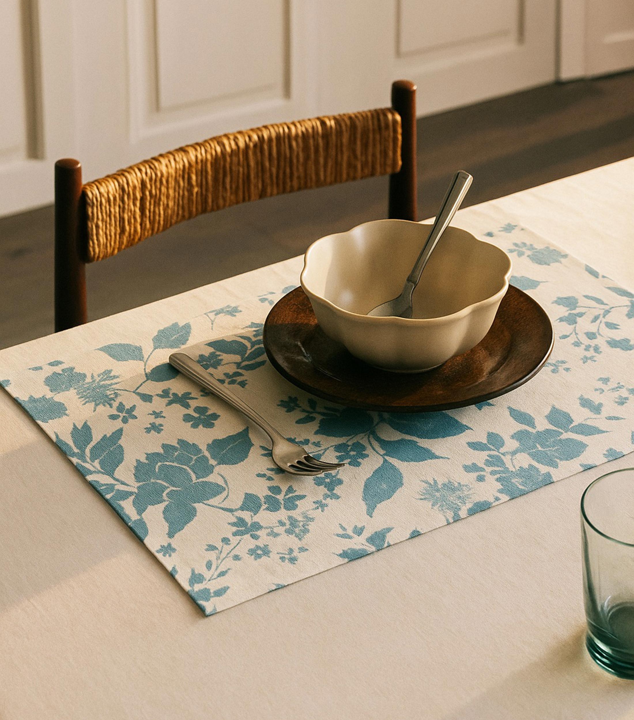 Mantel individual rectangular