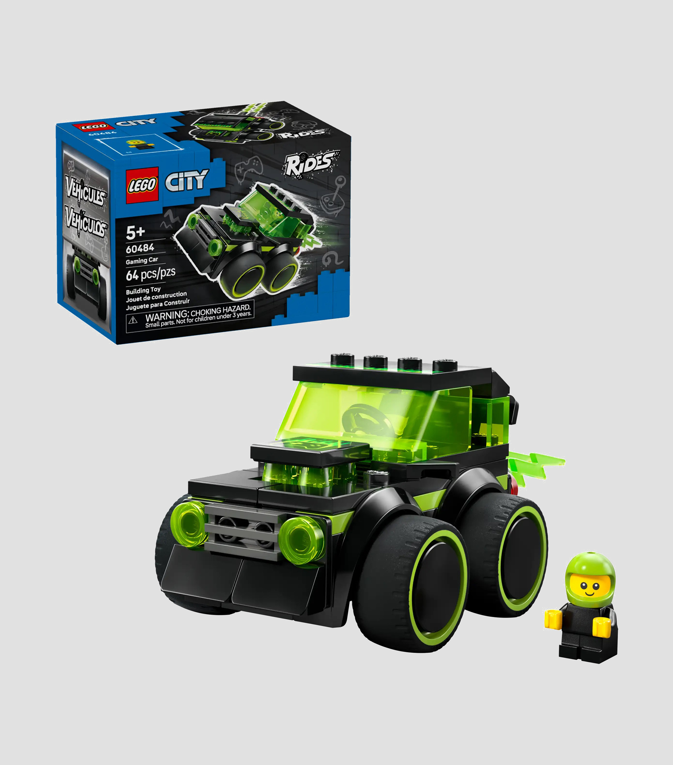 Lego City, Vehículos: Coche de Carreras de Videojuego