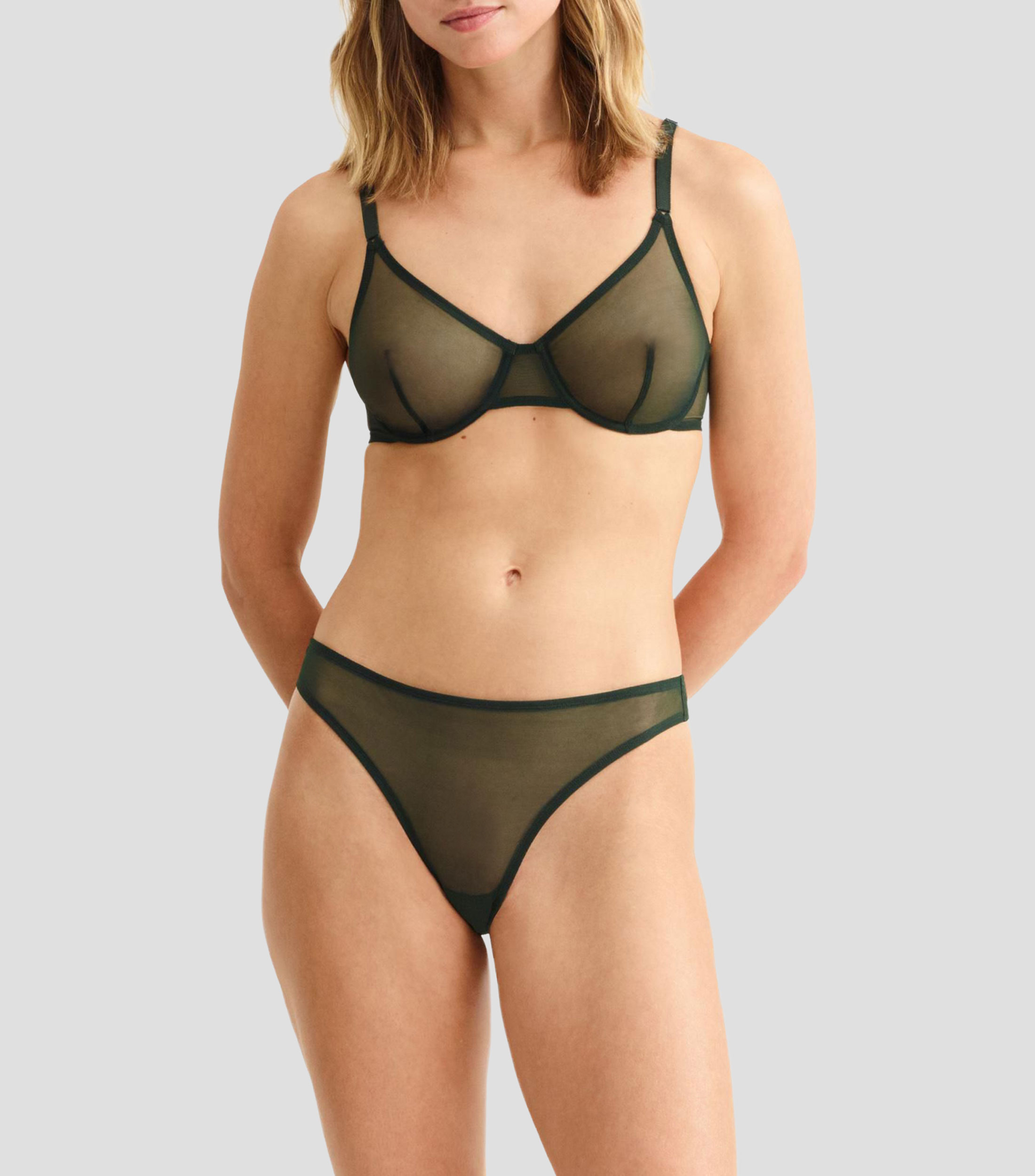 Tanga lisa Promesse Toni Mujer