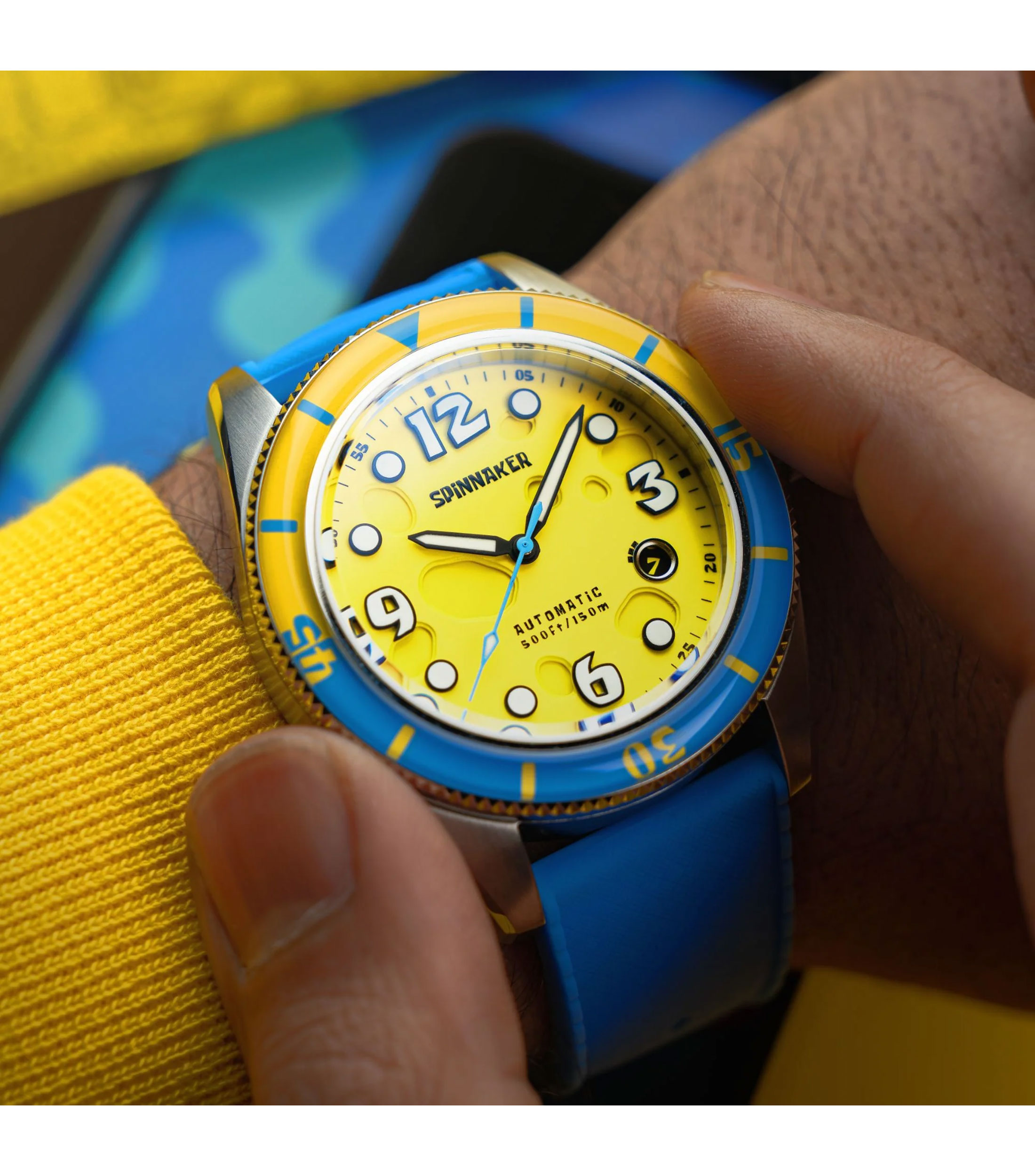 Reloj SpongeBob SquarePants Conch Street Limited Edition Unisex Edicion Especial Amarillo