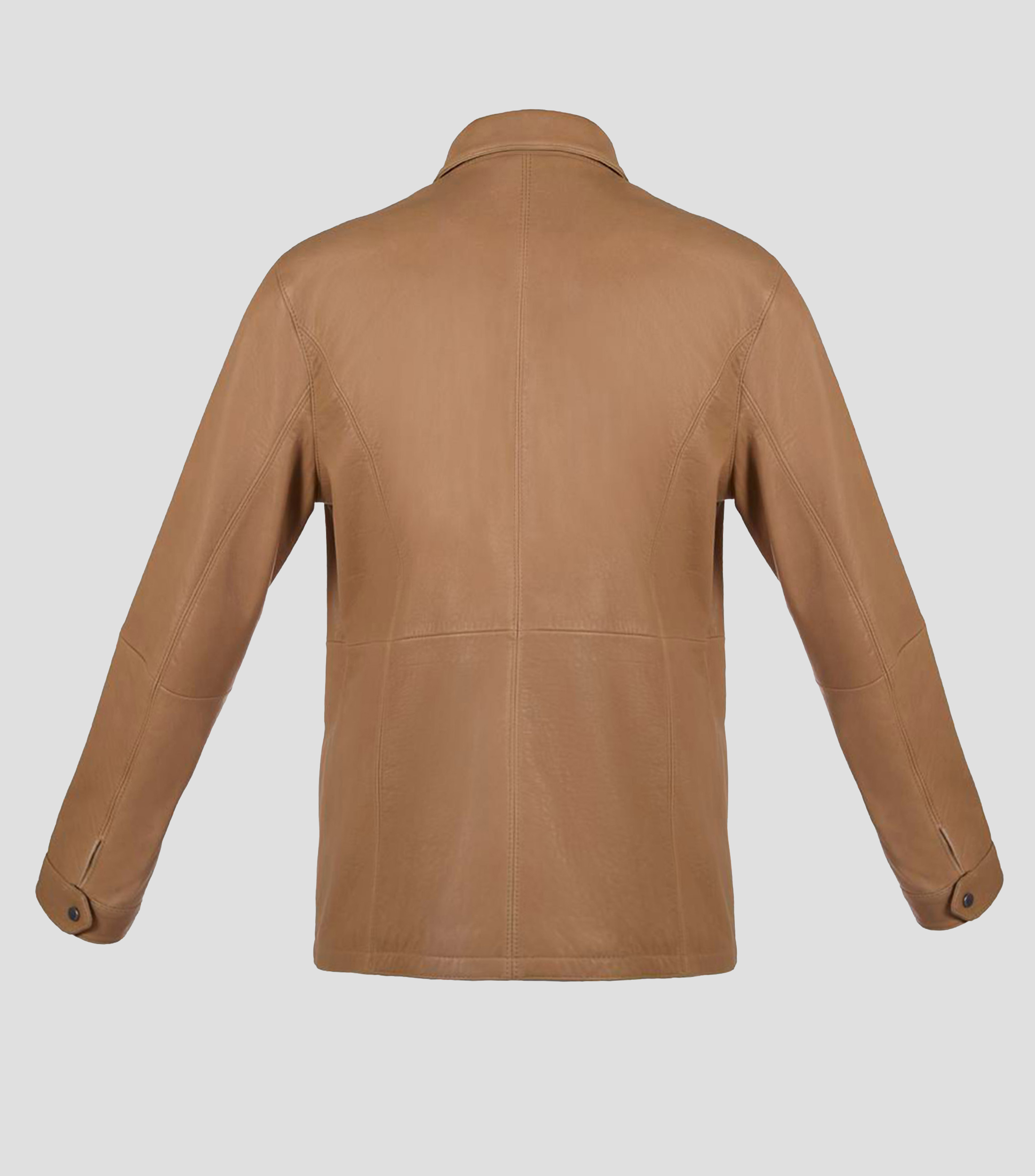 Sobrecamisa lisa manga larga Hombre