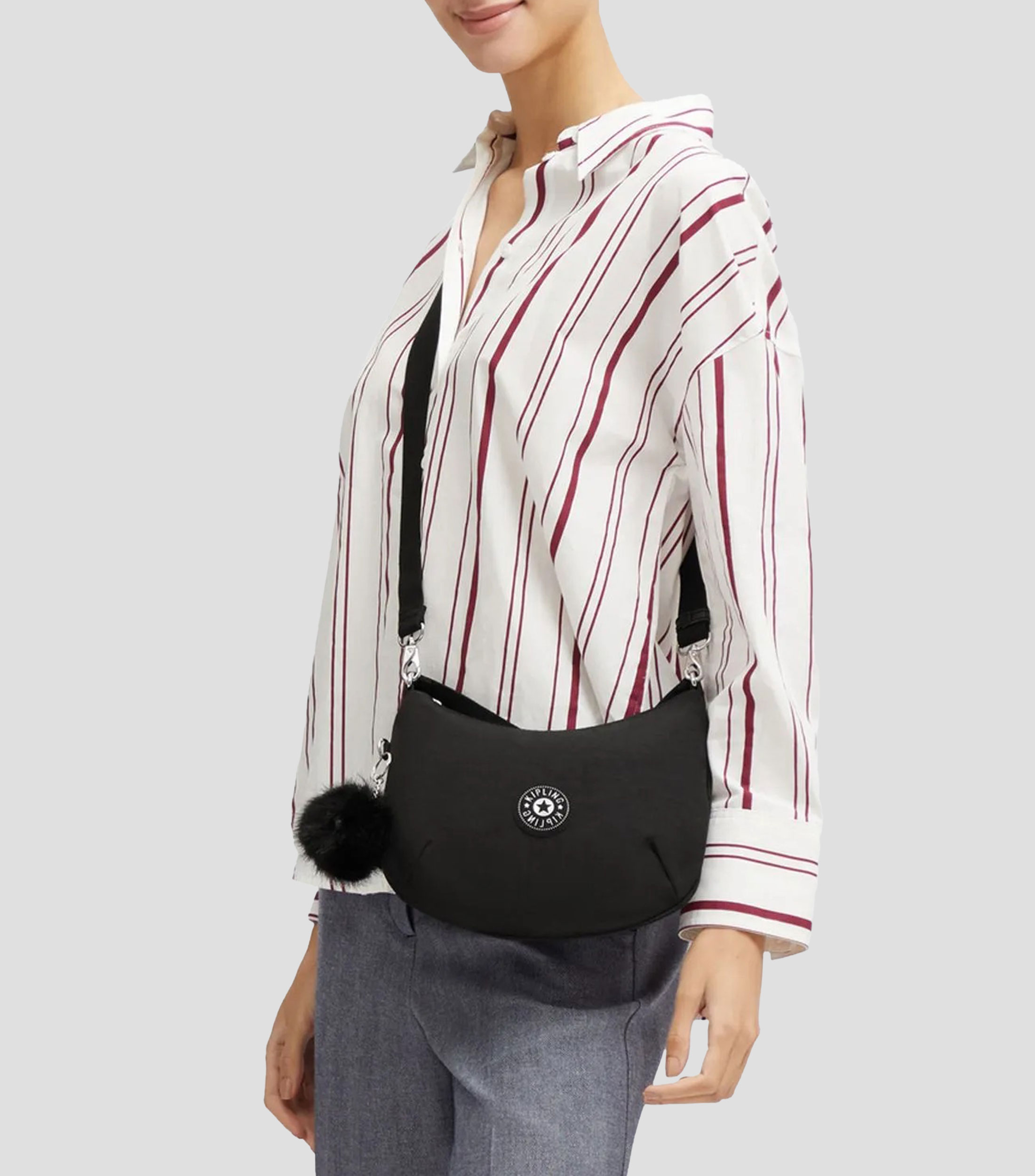 Bolsa crossbody negra Amani lisa Niña