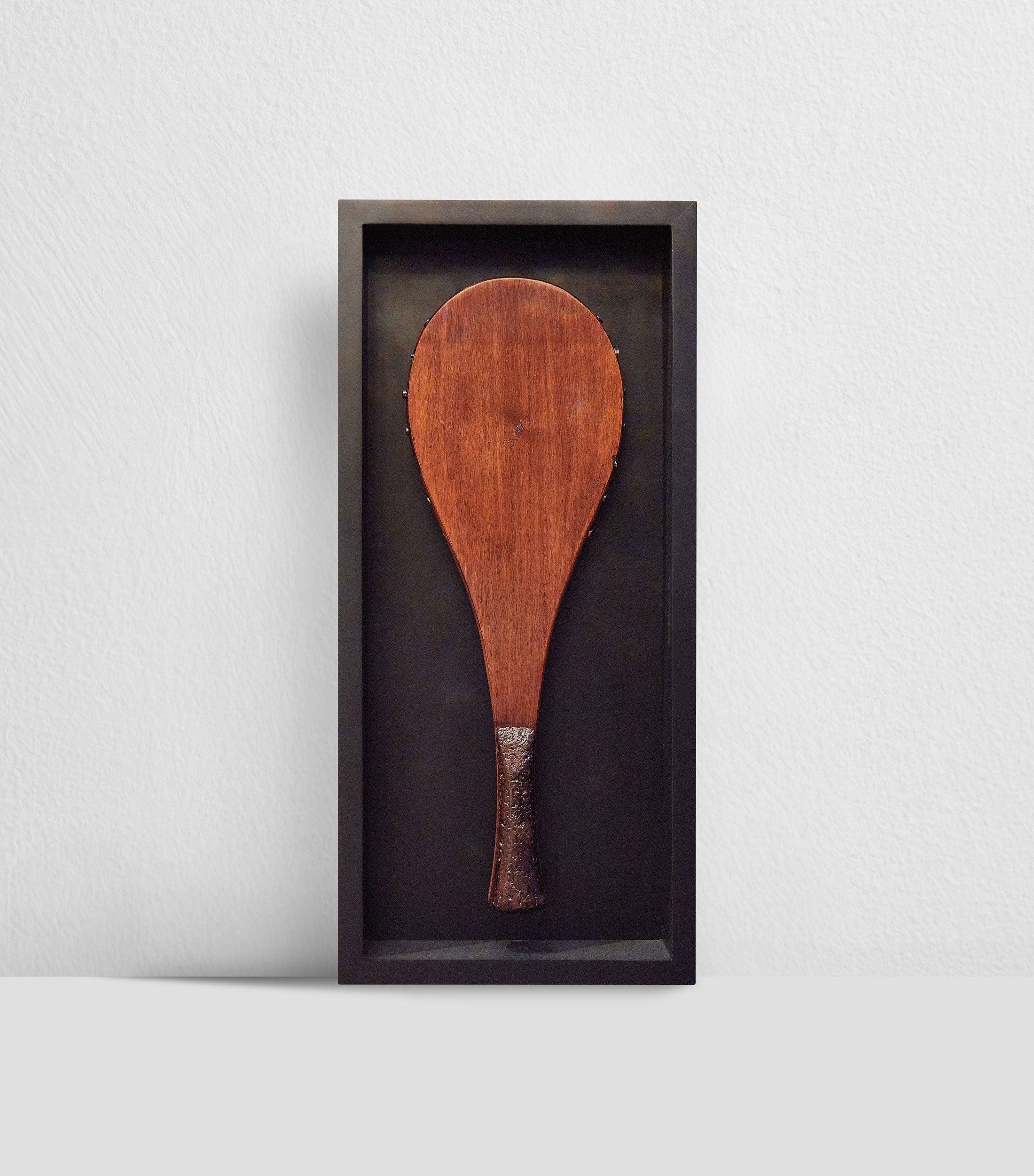 Raqueta o pala de frontón en madera