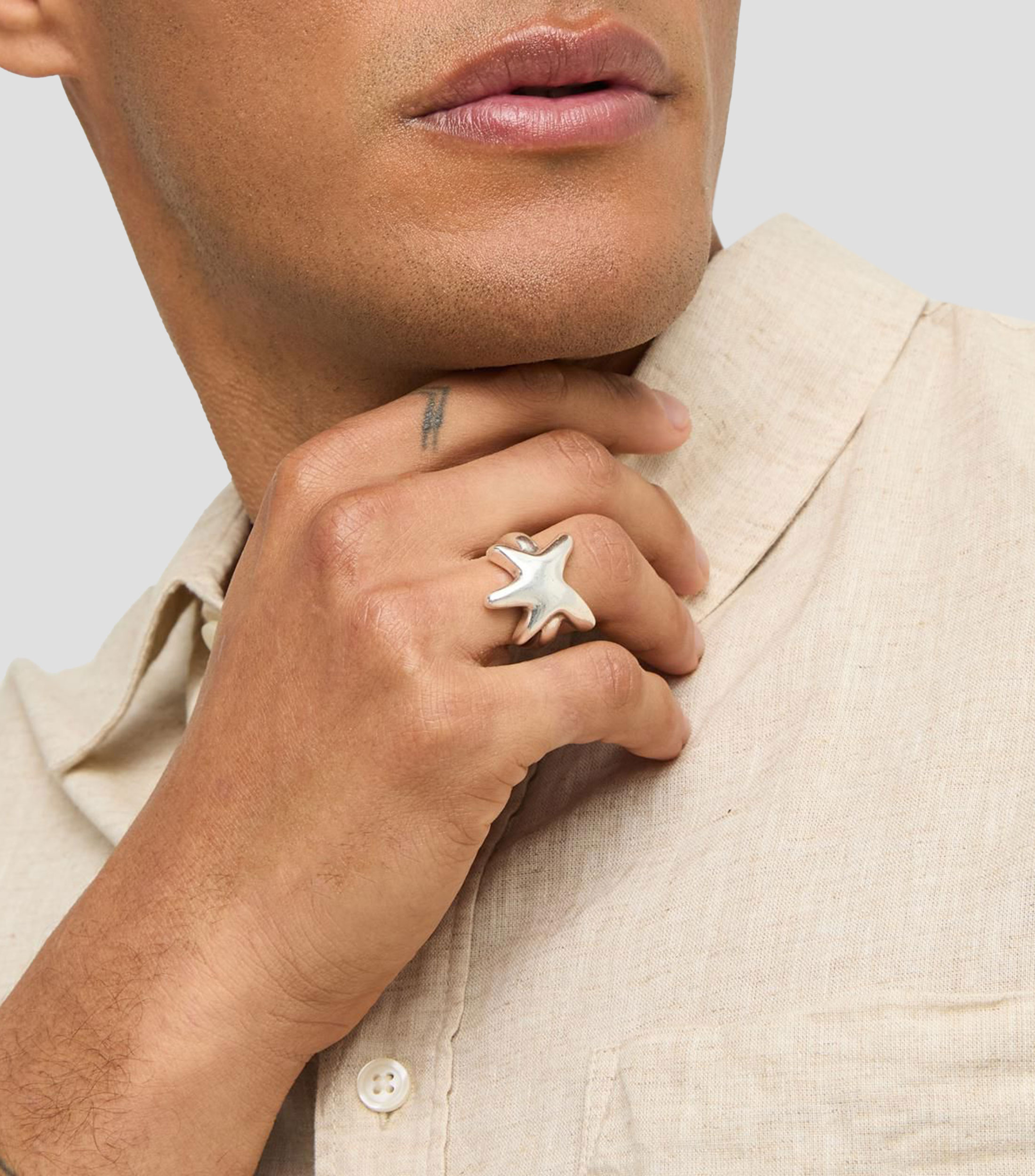 Anillo Estrella Arcadia Mujer