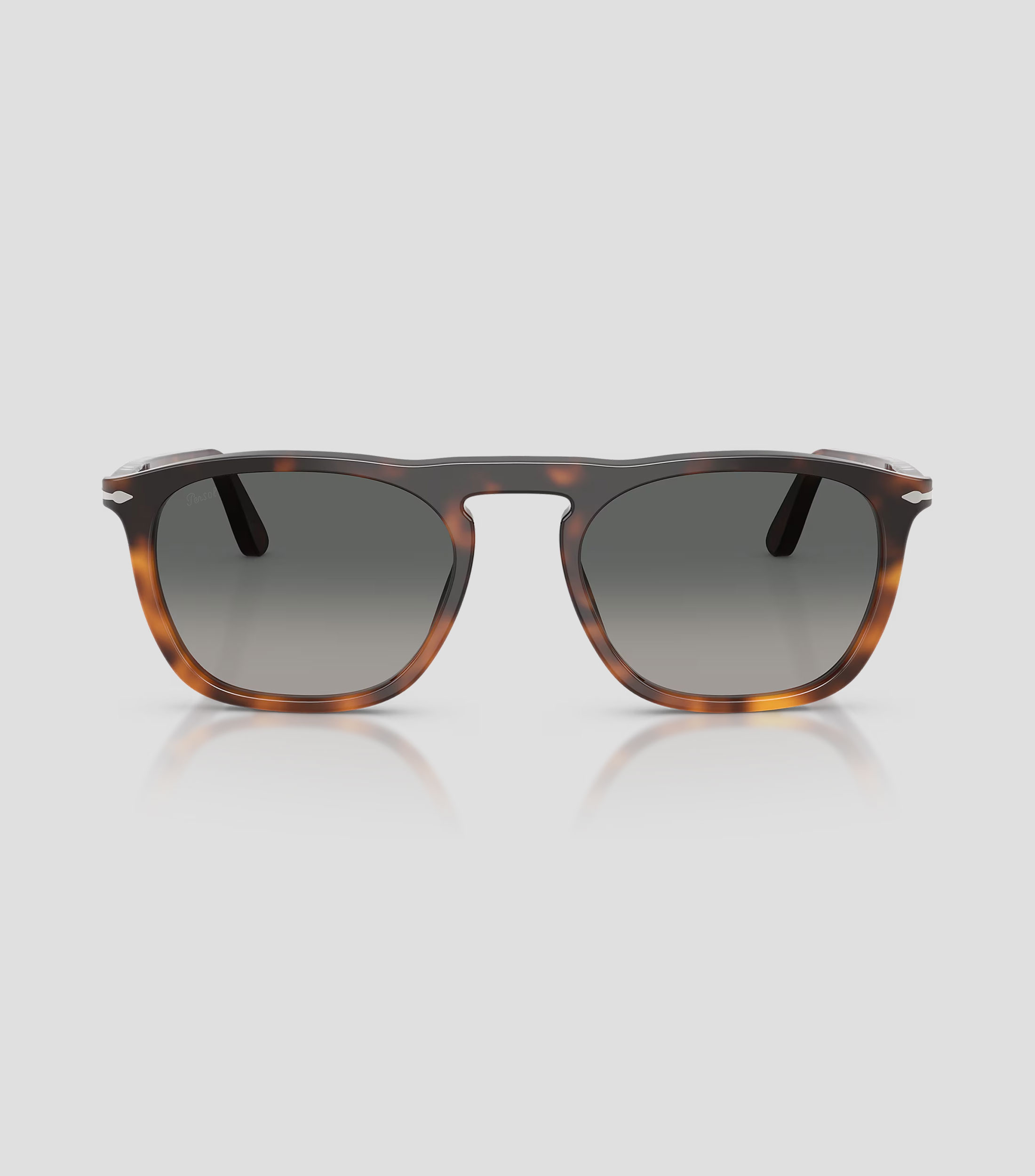 Lentes de sol cuadrados marrones Unisex