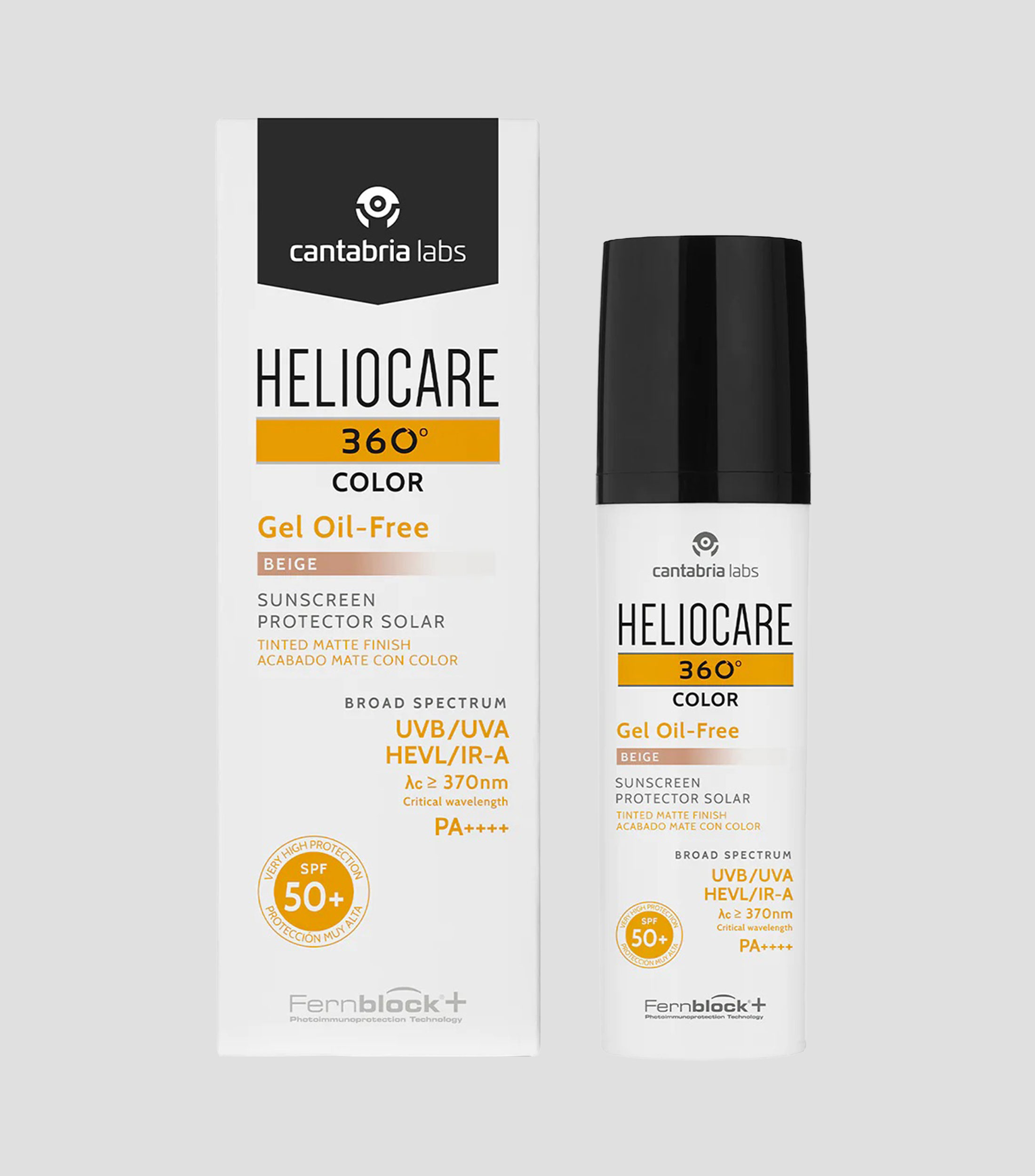 Protector solar Color Gel Oil-Free SPF 50+, 50 ml