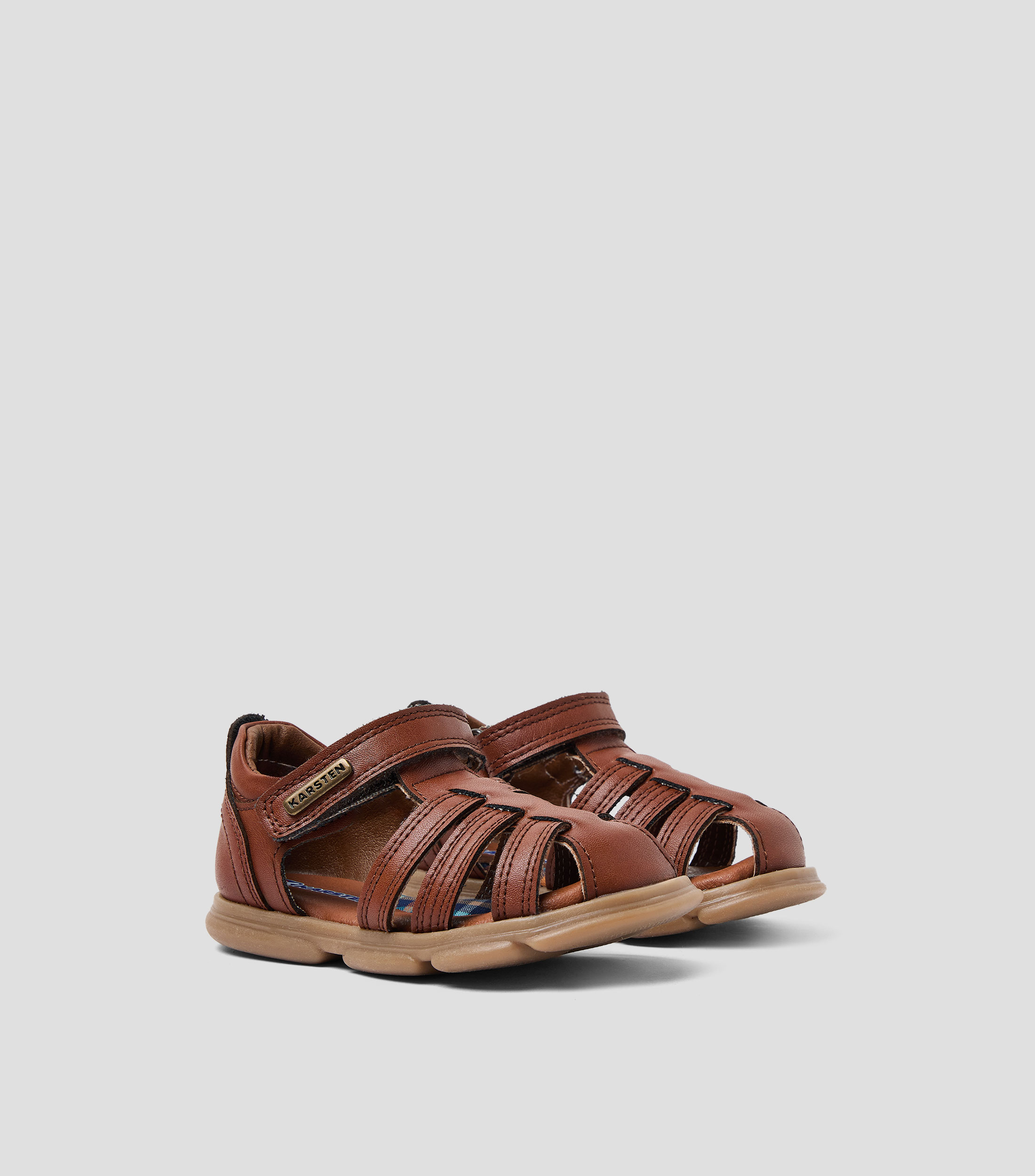 Sandalias planas con cintas Niño