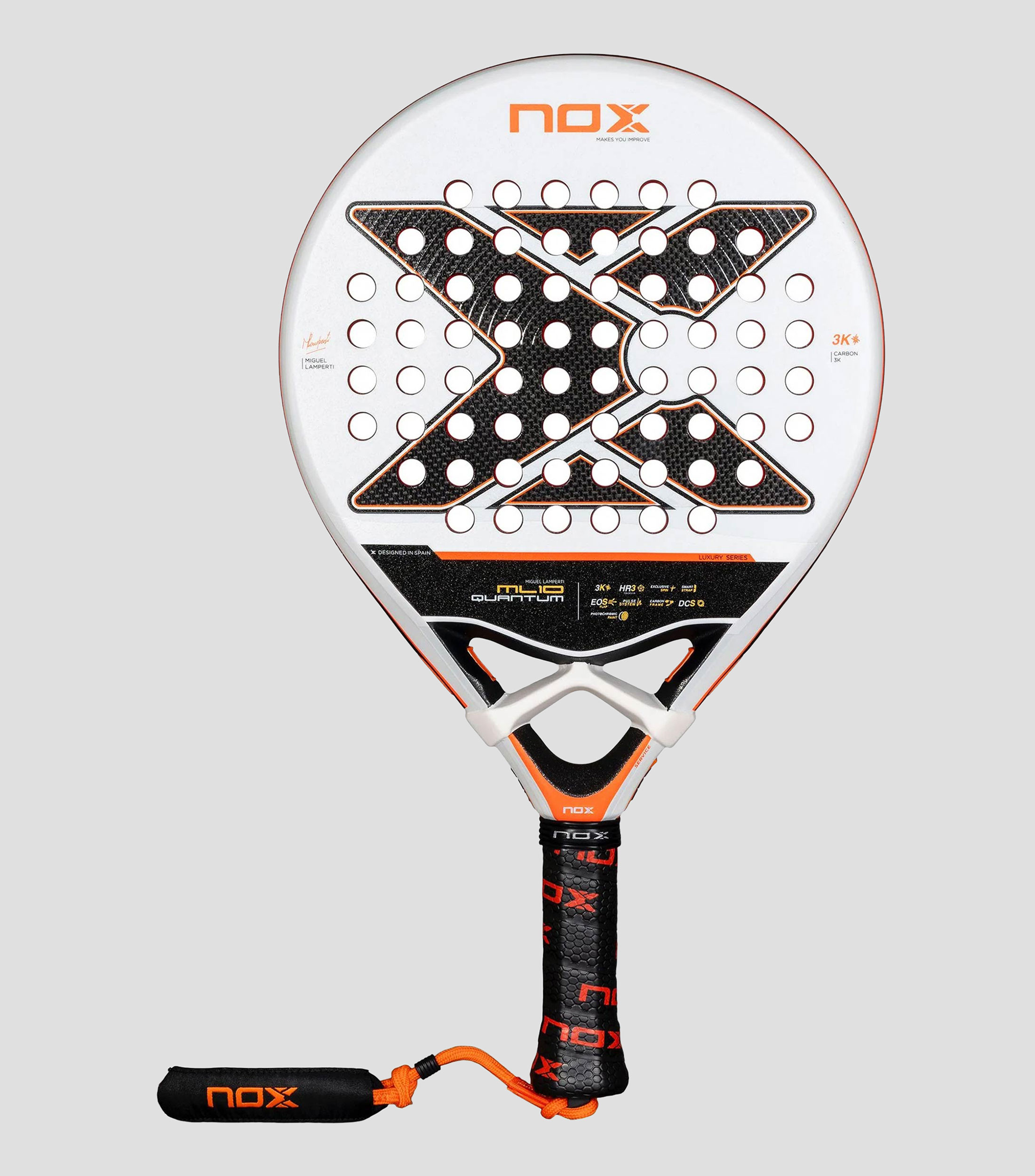 Pala para pádel ML 10 Quantum by Miguel Lamperti Hombre