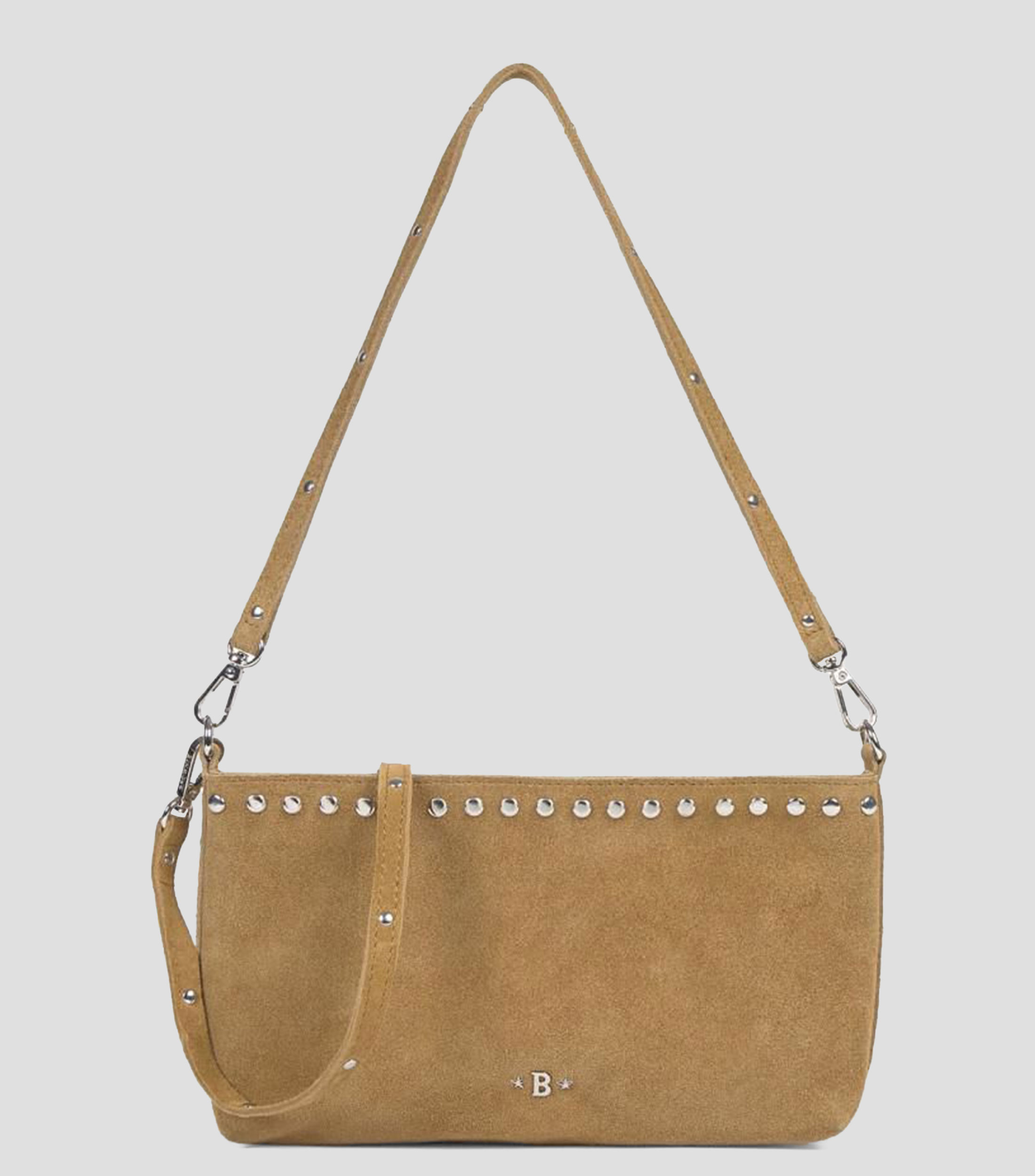 Bolsa shoulder en piel lisa Mujer