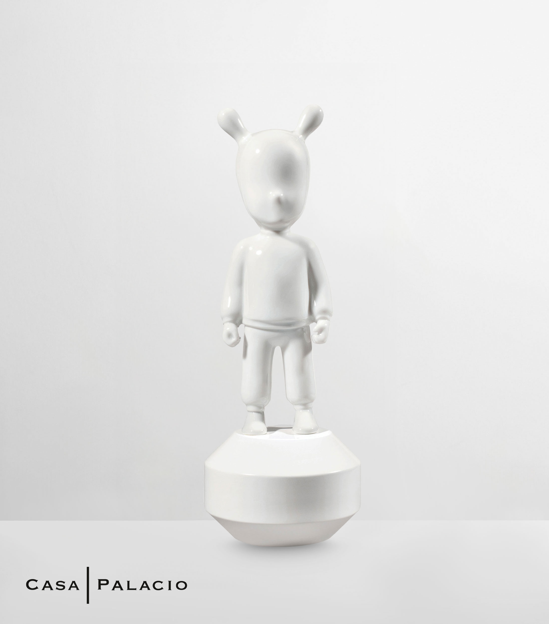 Figura decorativa The White Guest Little en porcelana