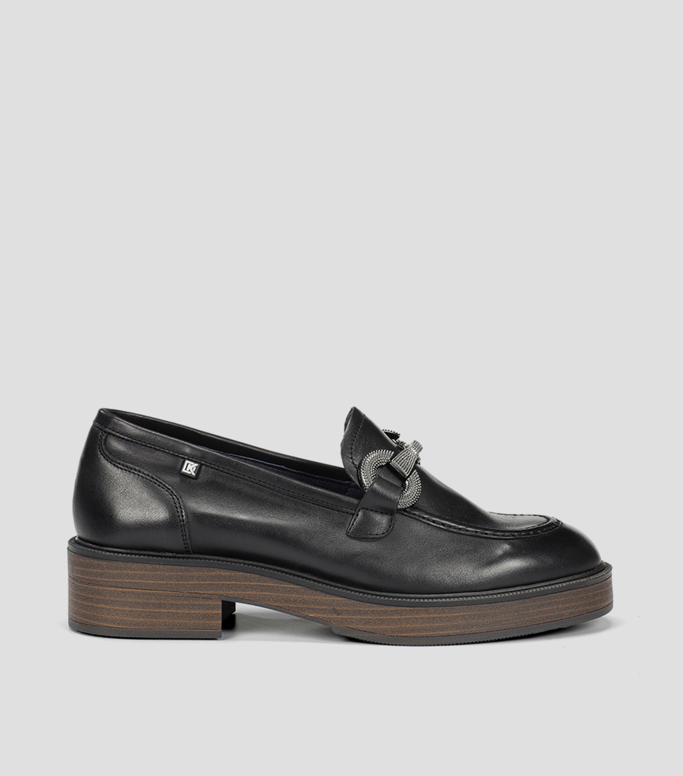 Mocasines en piel Mujer