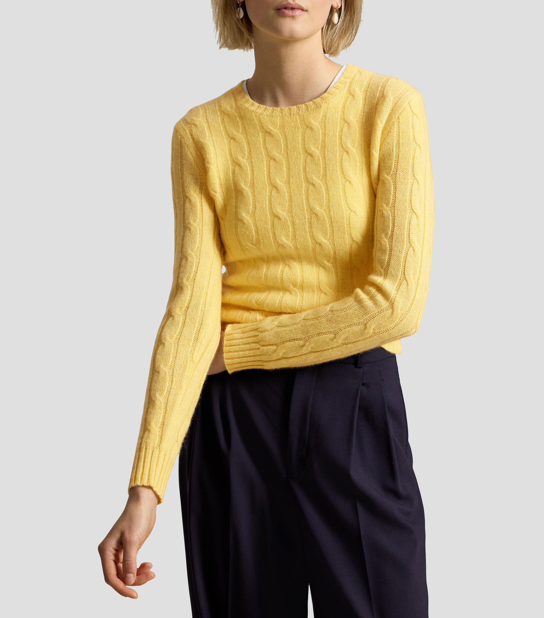 Suéter cuello redondo Mujer