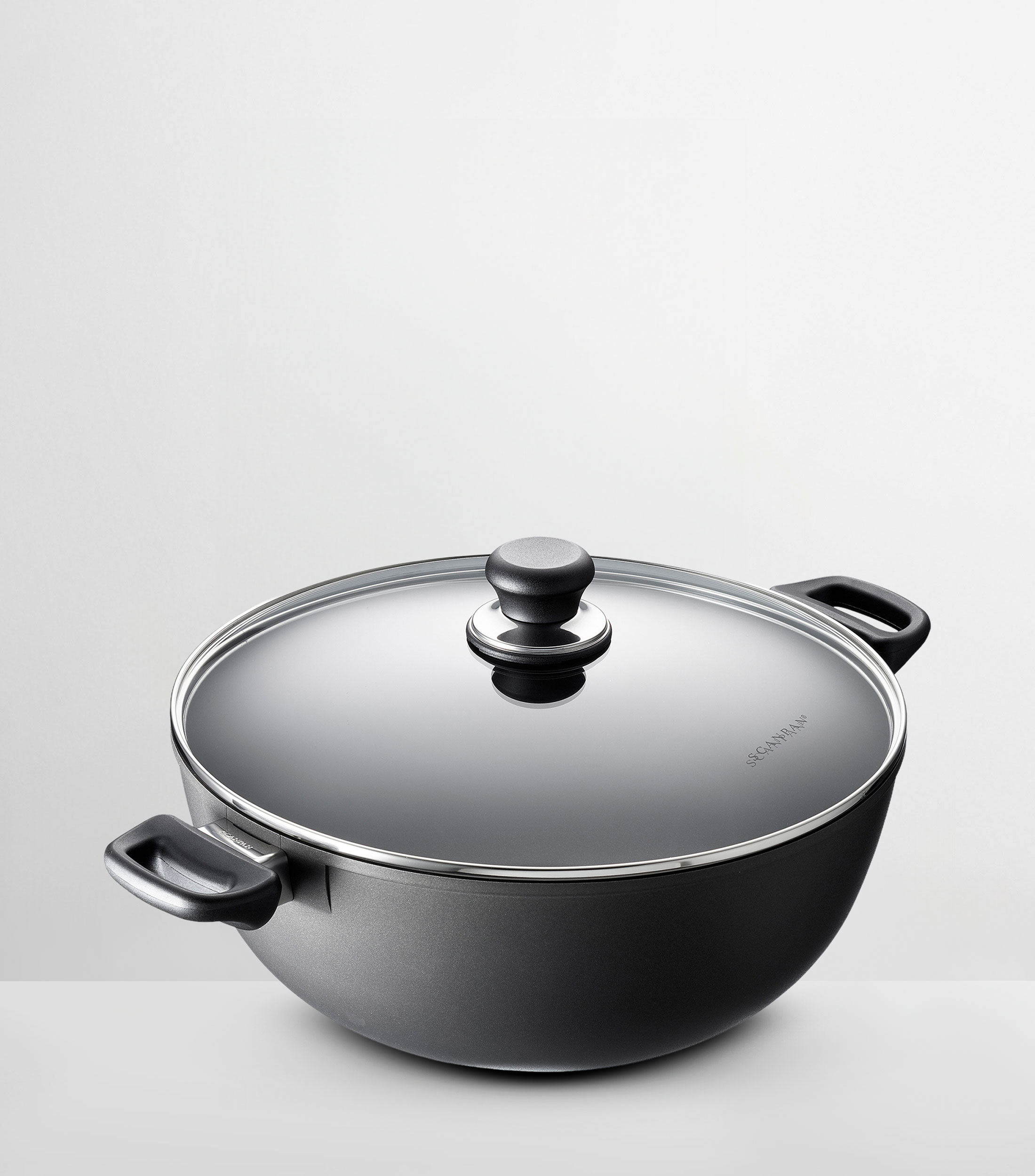 Cacerola con tapa Classic Induction en aluminio 32 cm