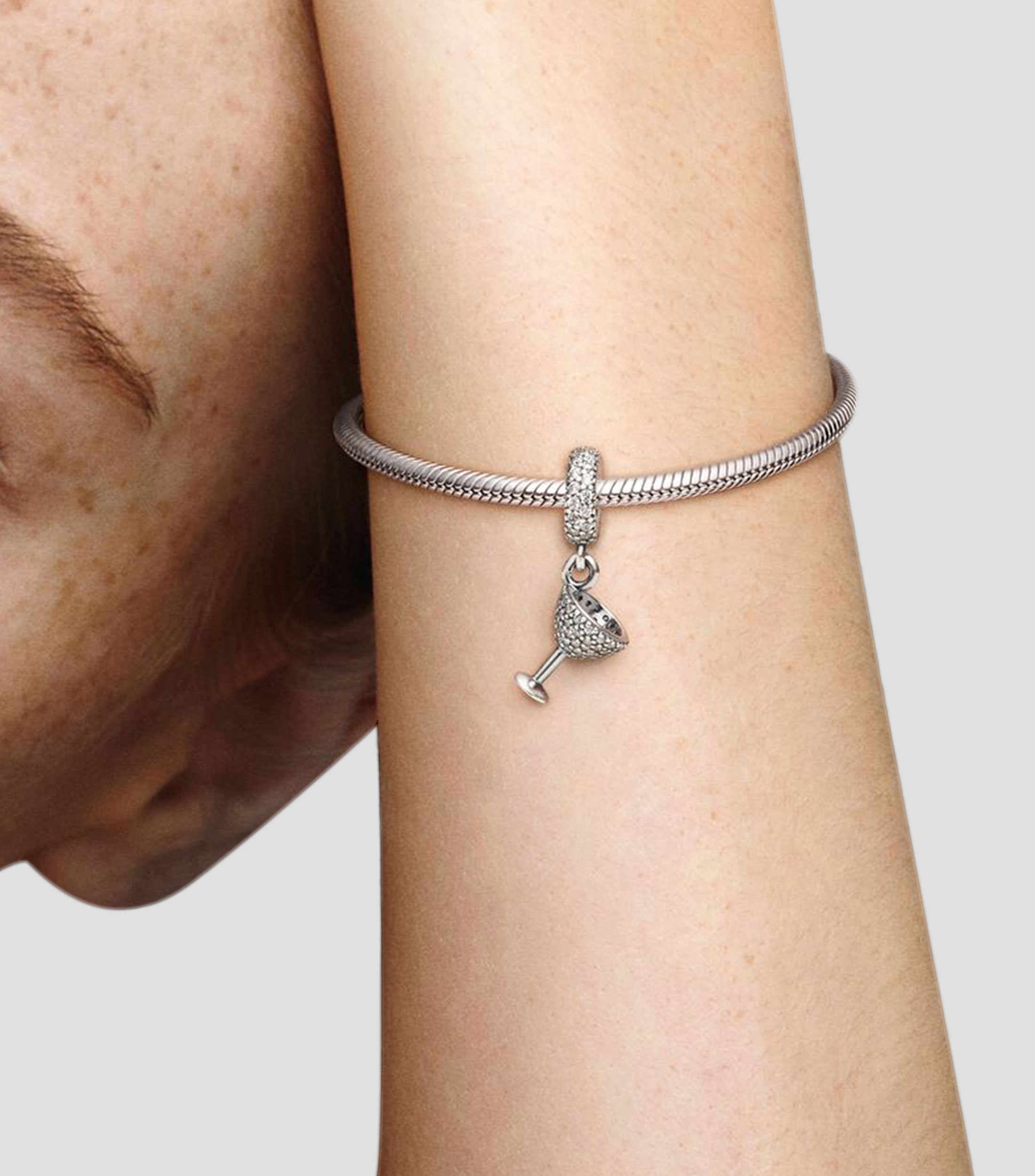 Charm copa de cóctel en plata Moments Mujer