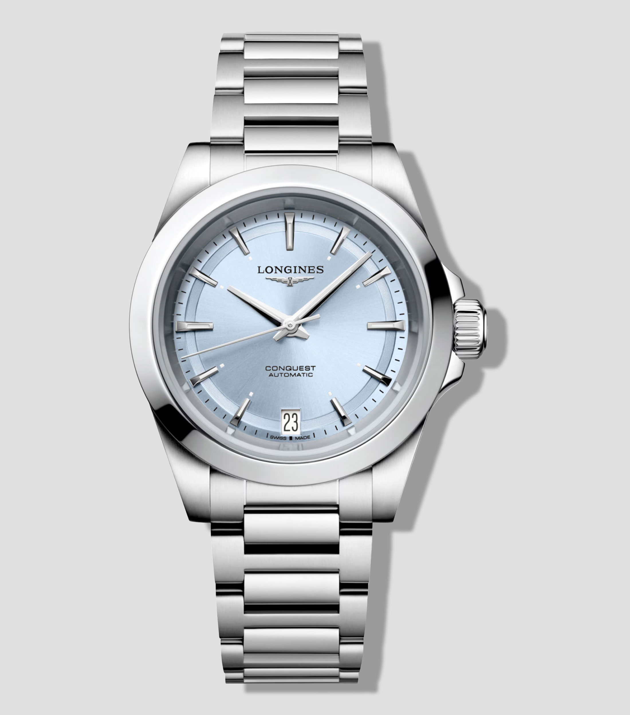 Reloj para mujer Conquest Casual, Plateado