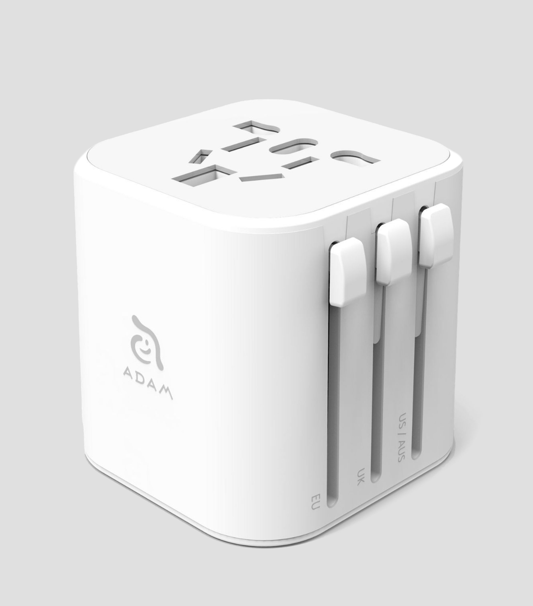 Adaptador de Viaje OMNIA T3 6 en 1, 250 V