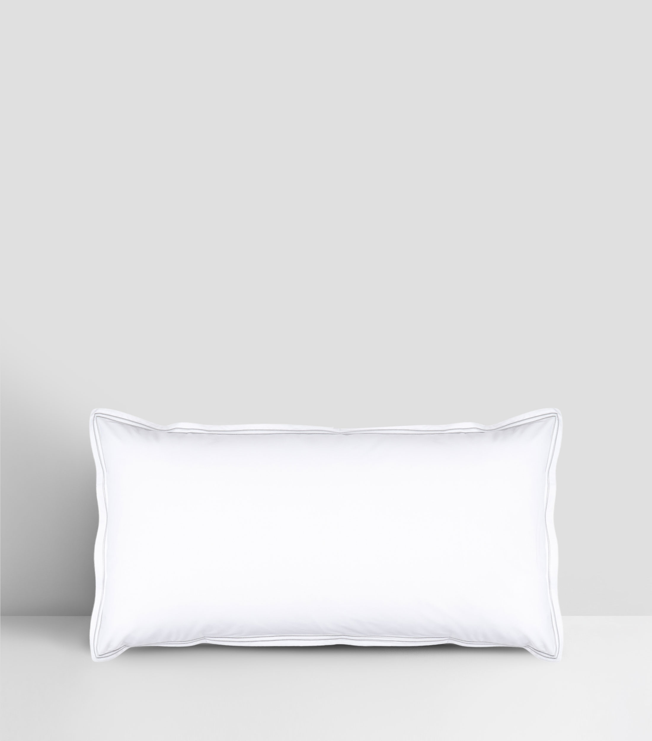 Funda para Almohada Decorativa Individual Festón perla