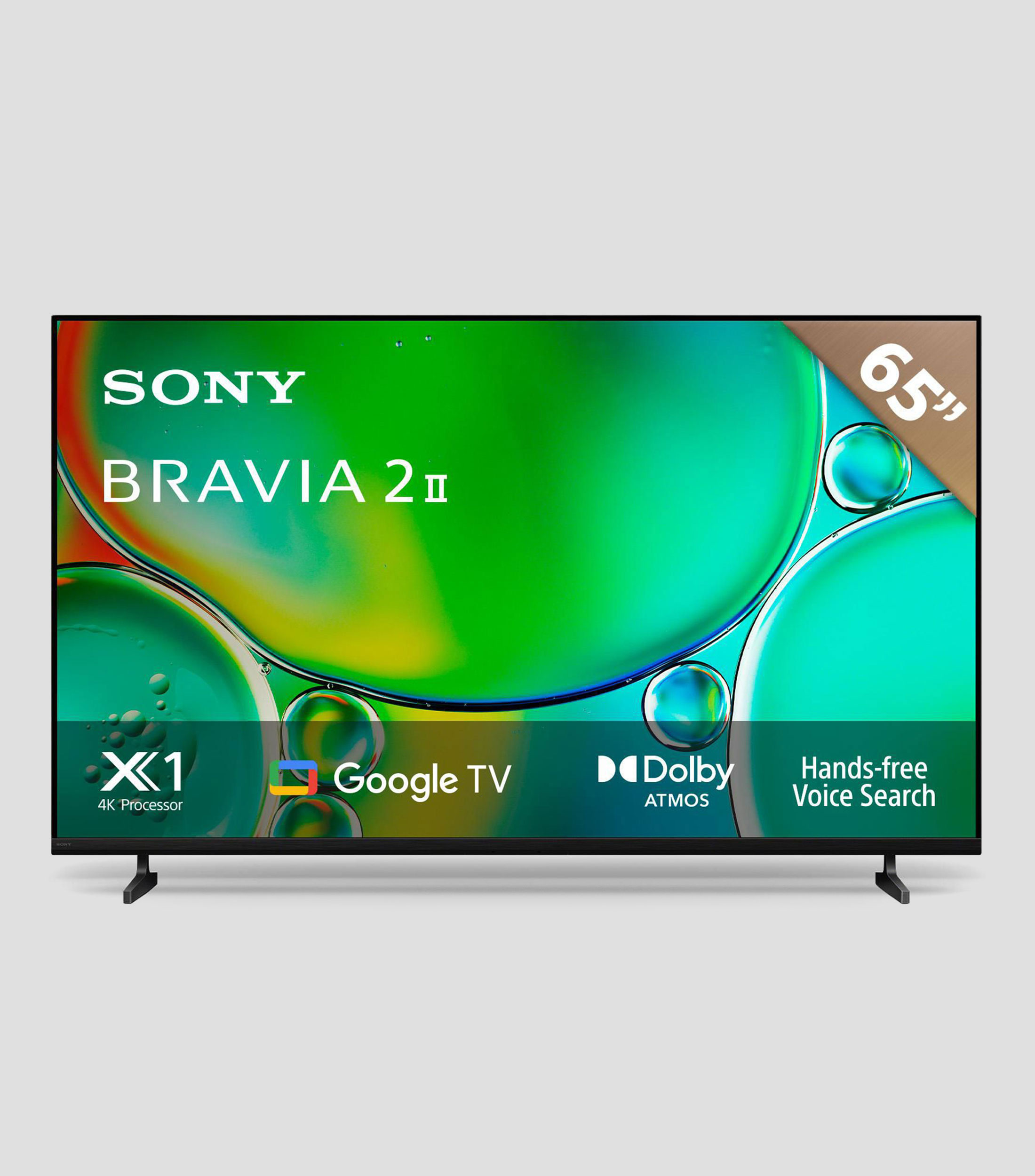 Pantalla 65 pulgadas Plana LED 4K Google TV Bravia 2 II K-65S20M2