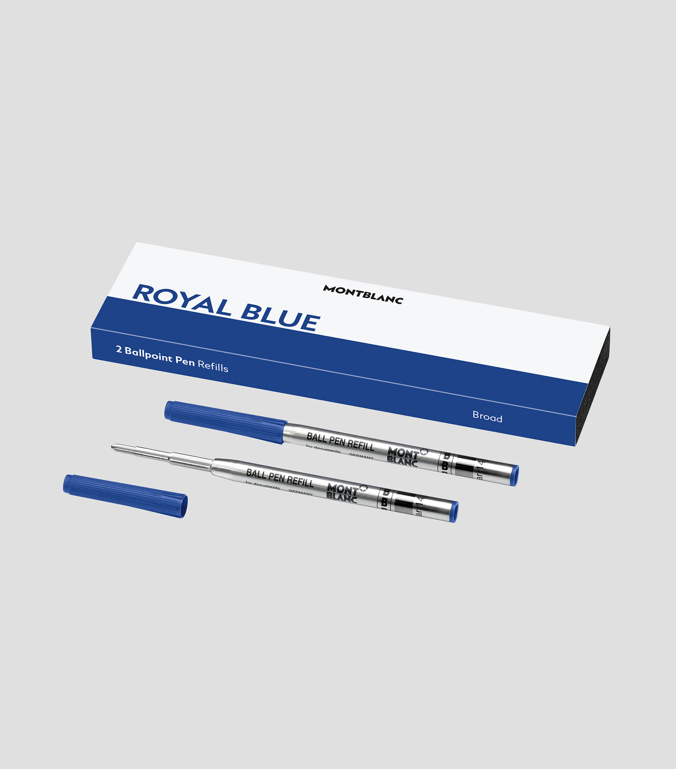 2 recambios para bolígrafo, Royal Blue (B)