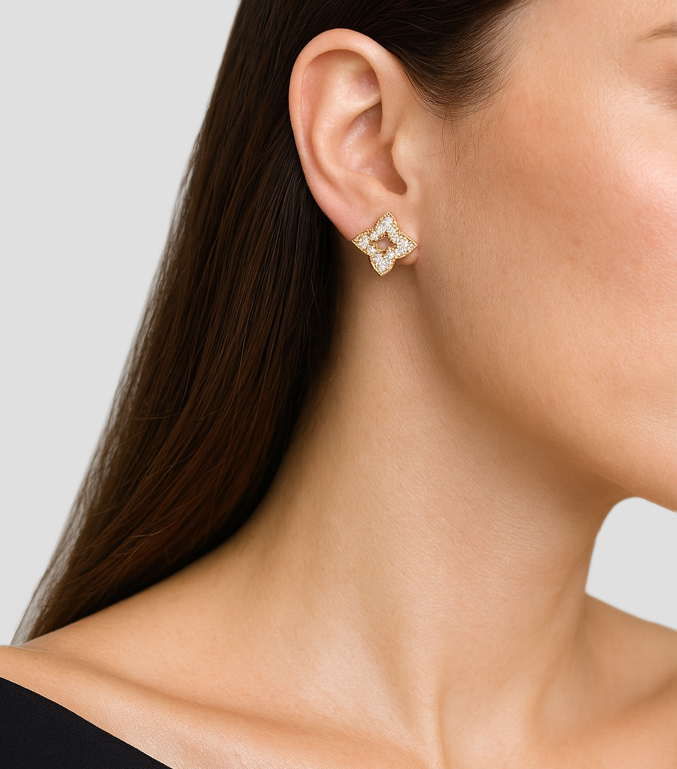 Aretes en oro amarillo 18 Kilates Venetian Princess Mujer