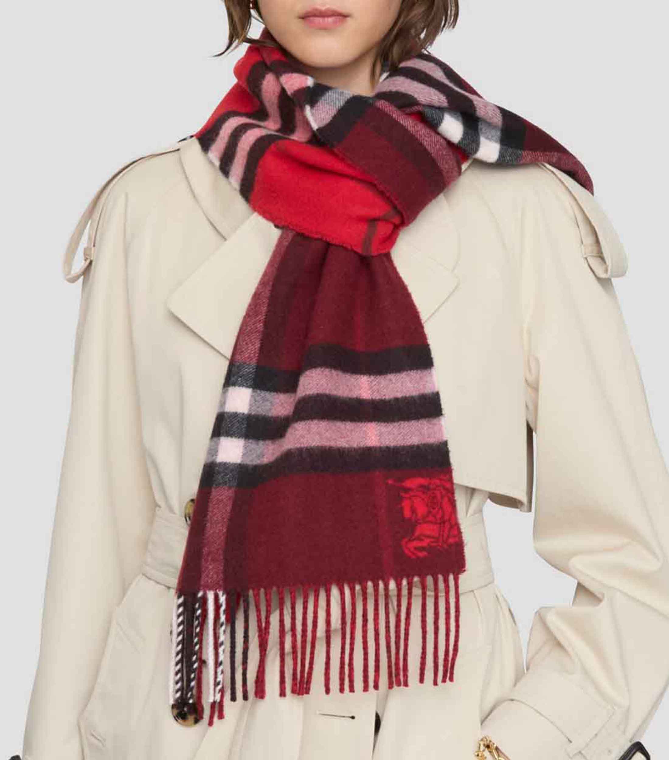 Bufanda con cuadros Check Unisex