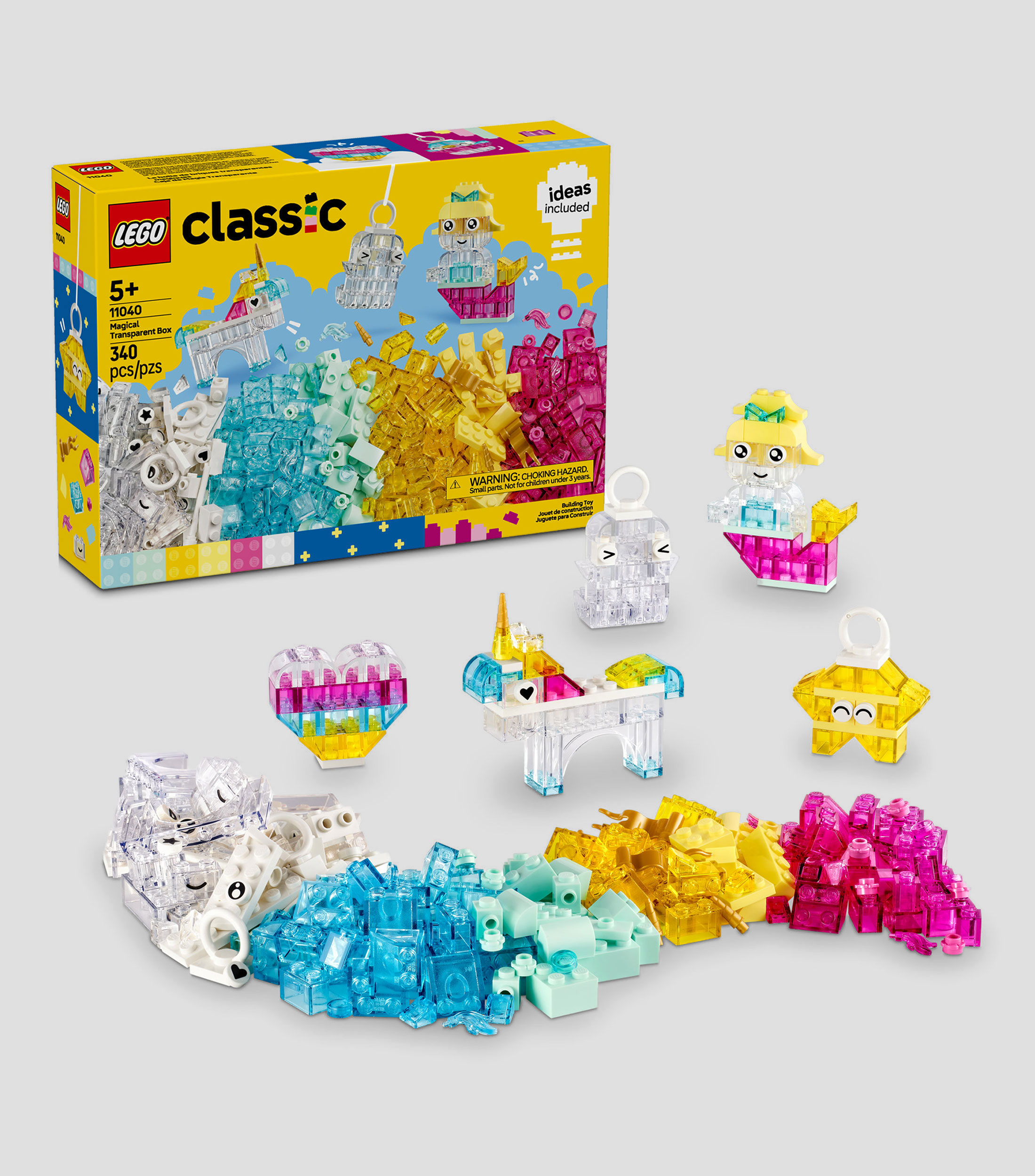 Lego Classic Caja de Magia Transparente Bricks 11040