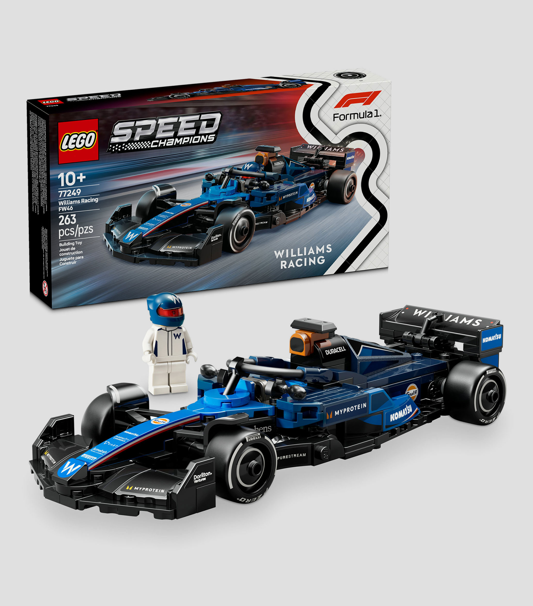 Lego Speed Champions Auto de Carreras Williams Racing FW46 F1 77249