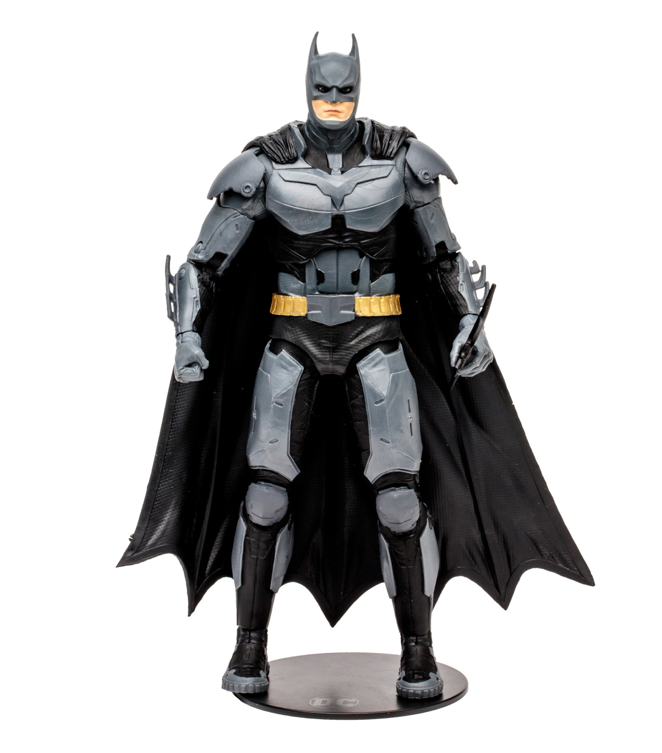 SU C MF BAT: Black Wred Cape For Mcfarlane Arkham Batman (No Fgure