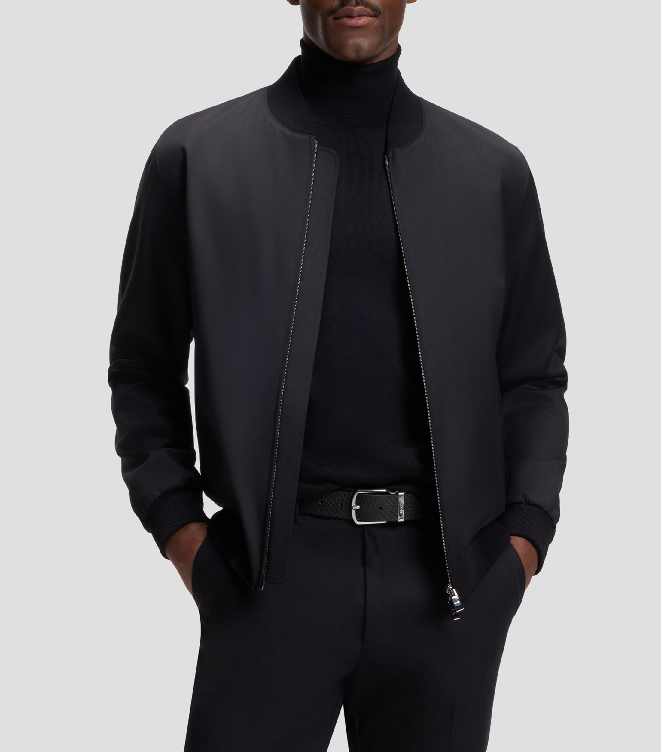Cinturón reversible de piel italiana Hombre