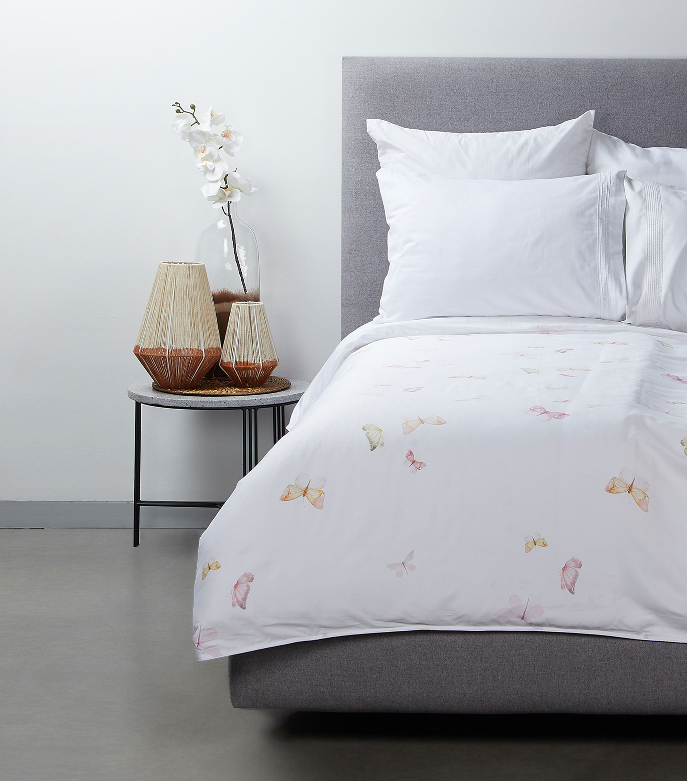 Juego de Funda para Duvet King Size en algodon Petalino