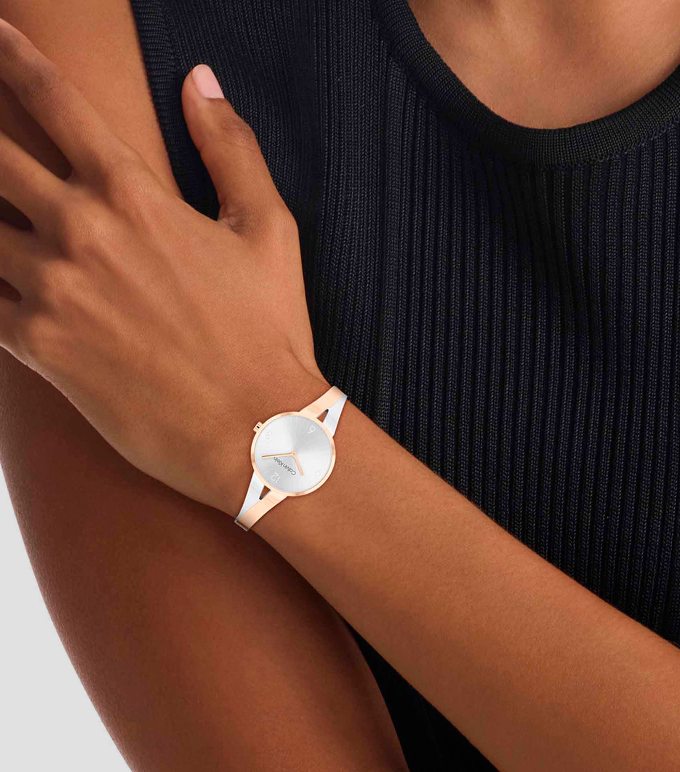 Reloj para Mujer Joyful casual plateado, dorado