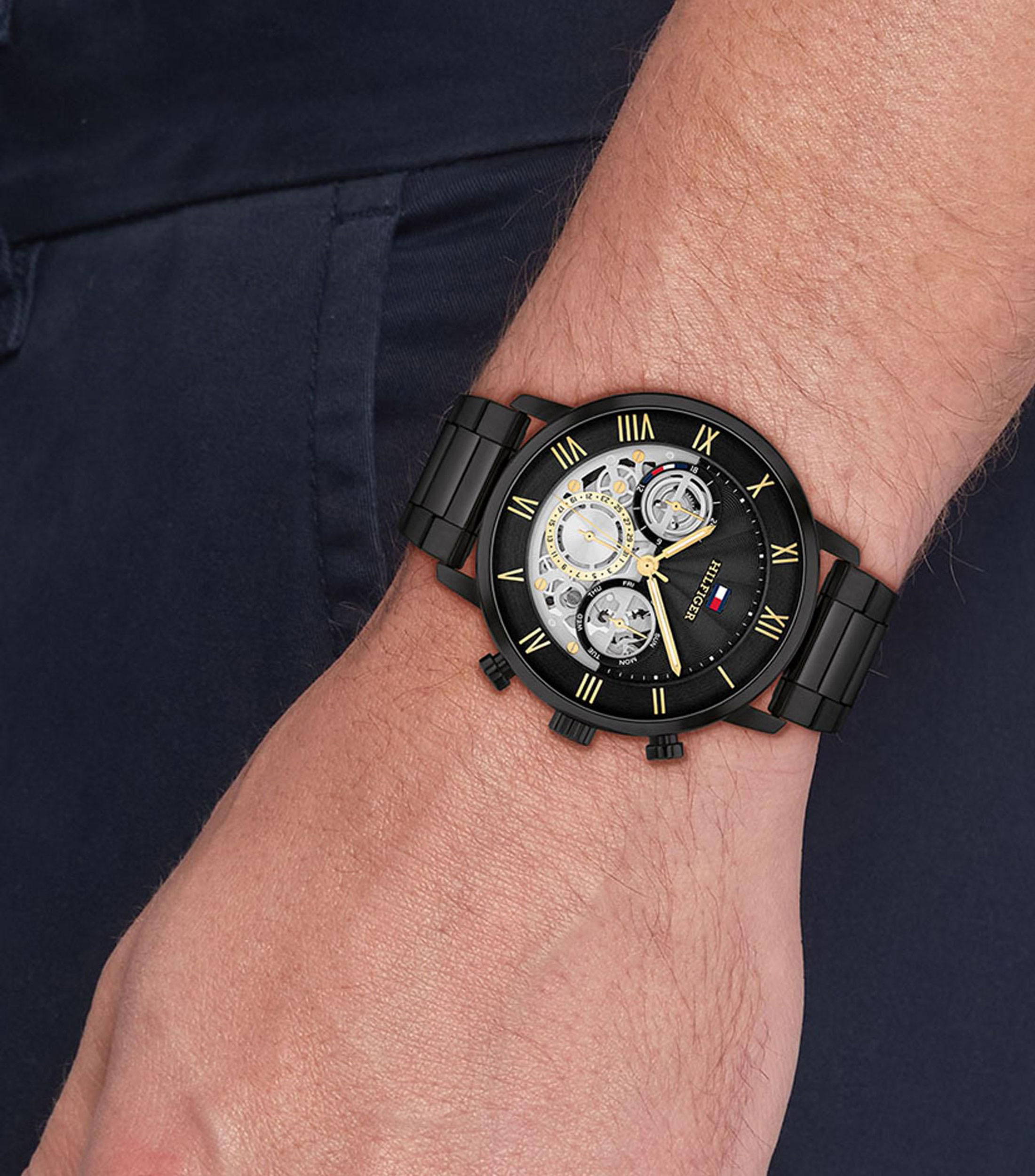 Reloj para hombre Legend Casual, Negro