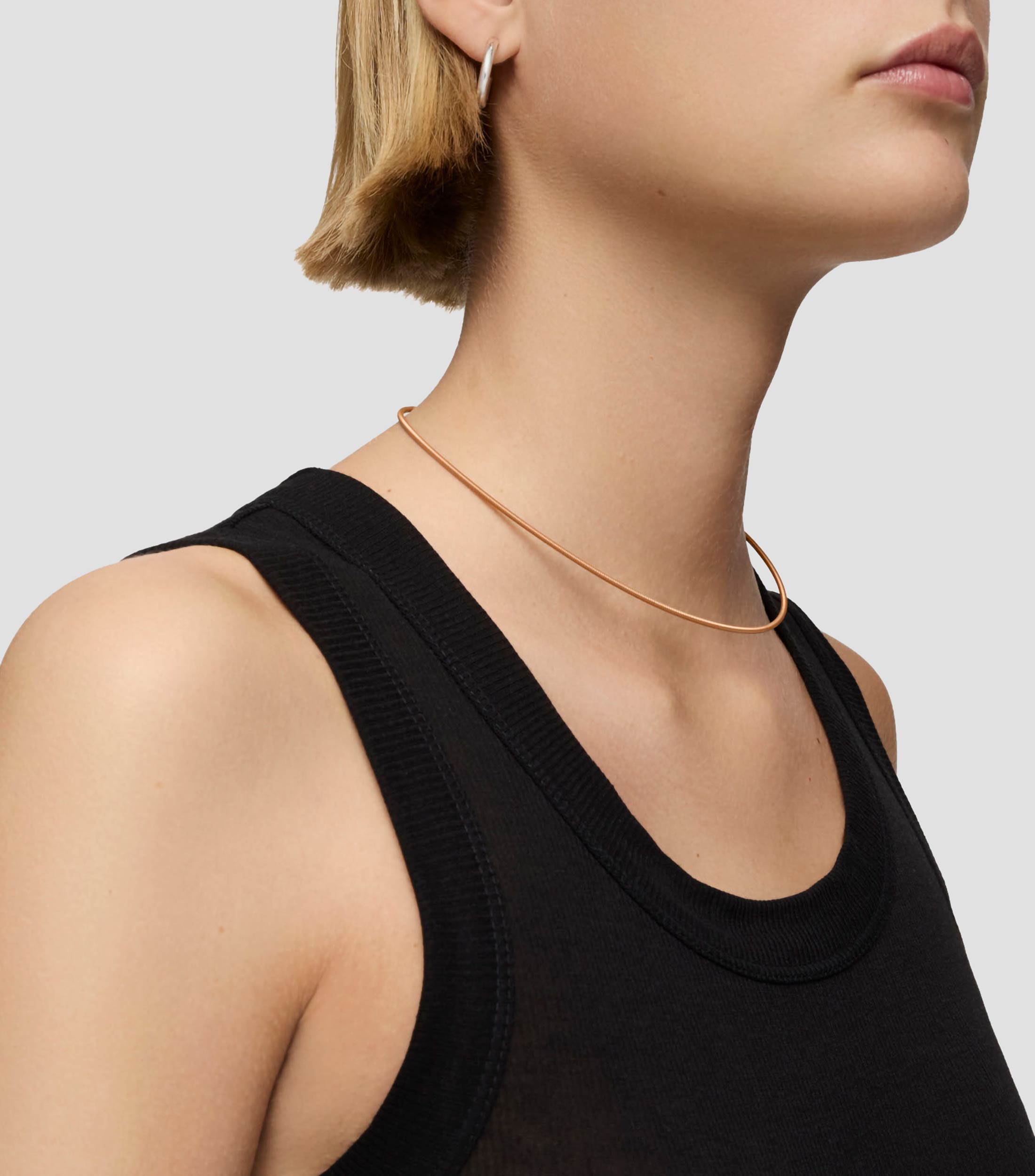 Collar en espiral Tous Mesh Tube Mujer