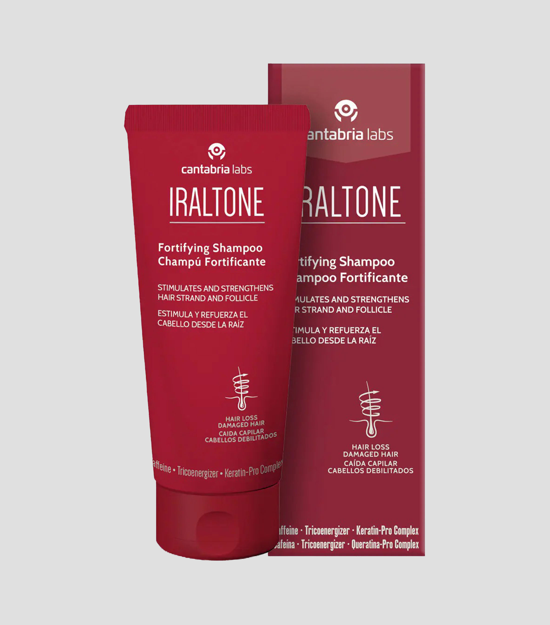 Shampoo fortificante reparador y estimulador, 200 ml