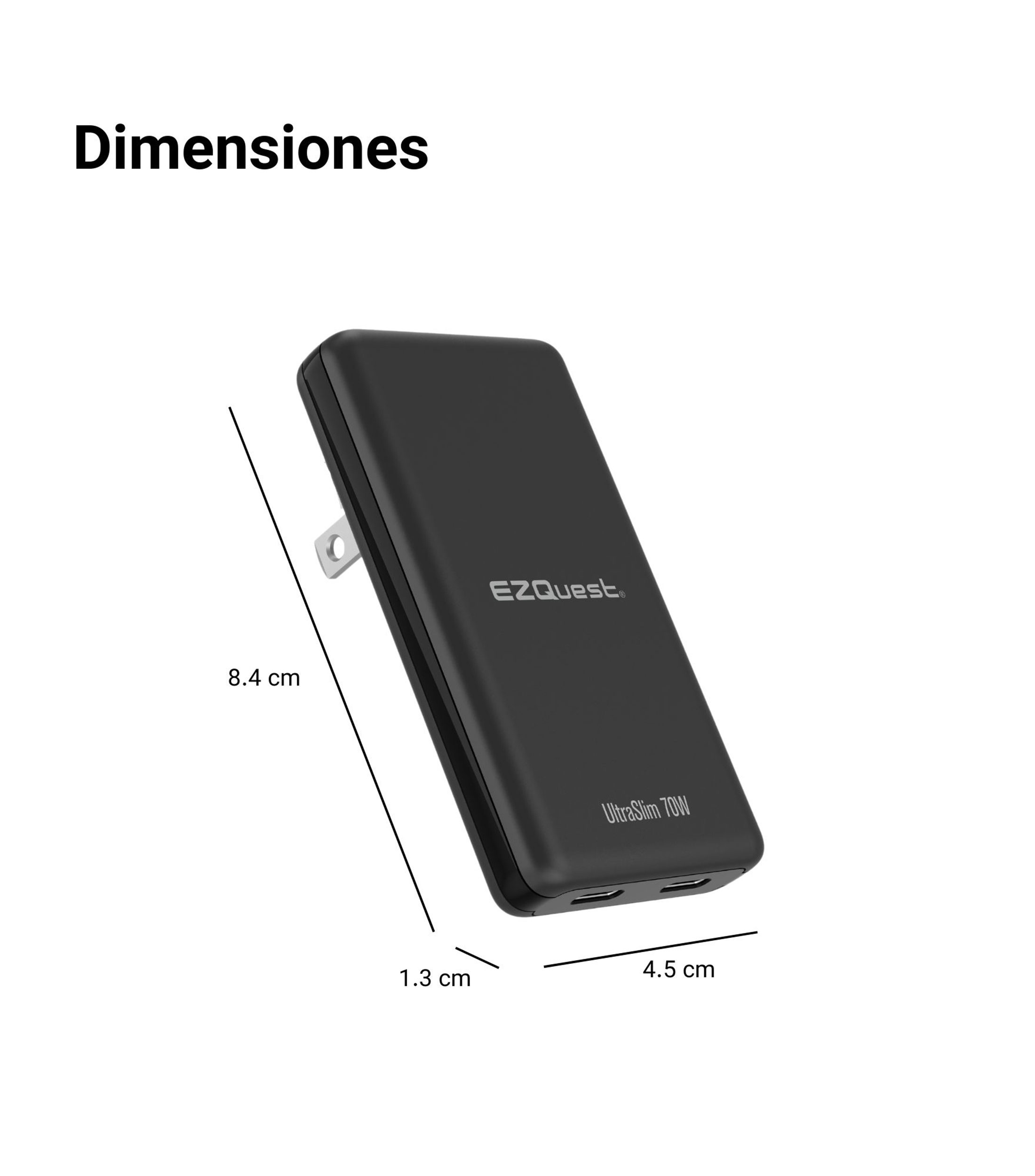 Cargador de pared UltraSlim 70W
