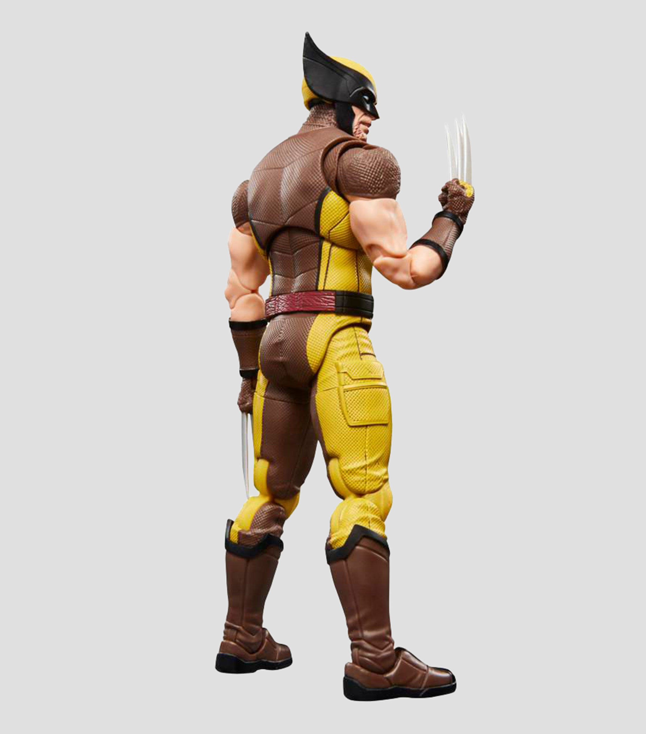 Figura de acción Marvel Legends Series Deadpool & Wolverine - Wolverine (Brown Suit)