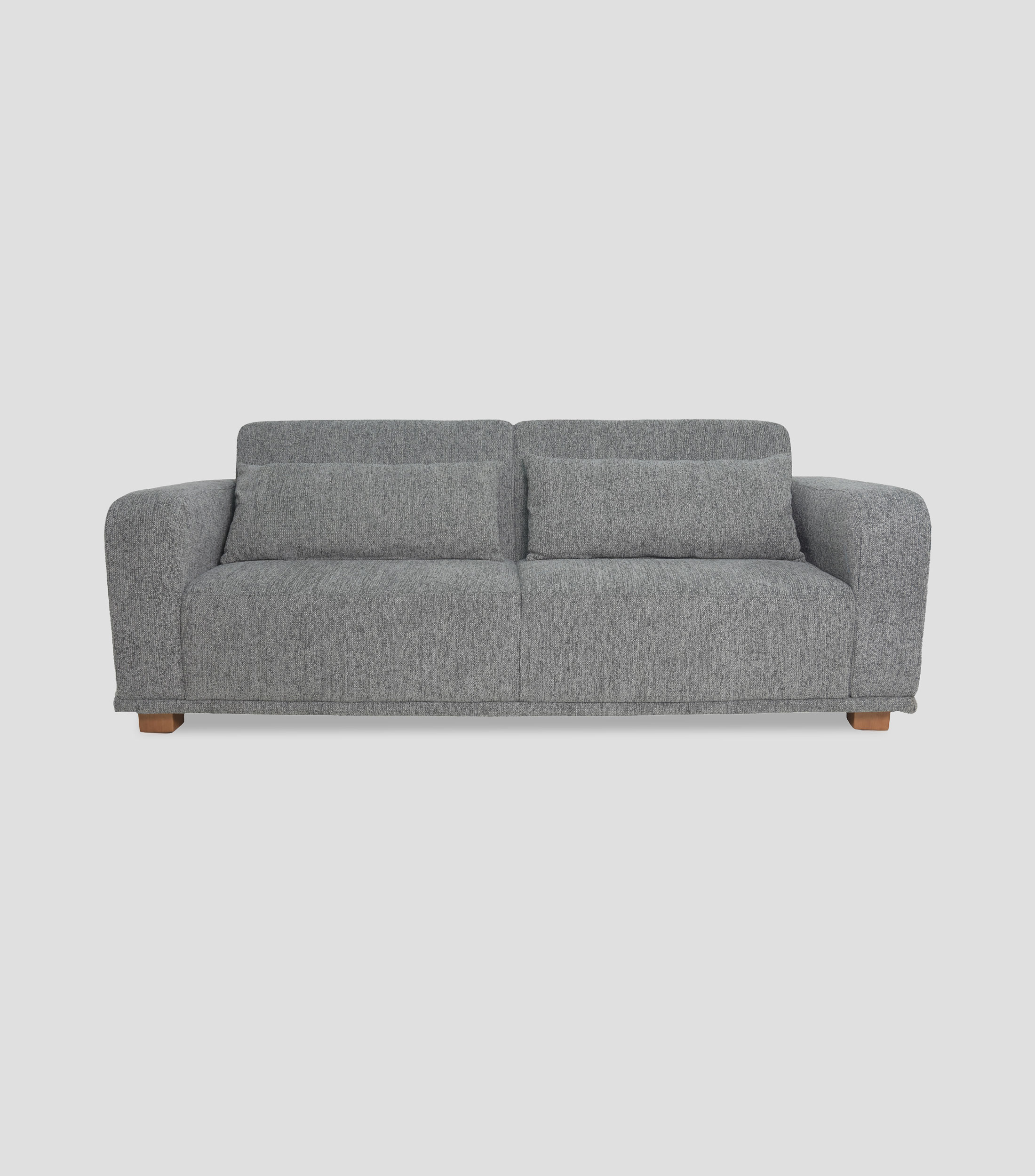 Sofá Cama Ebano Gris en Tela