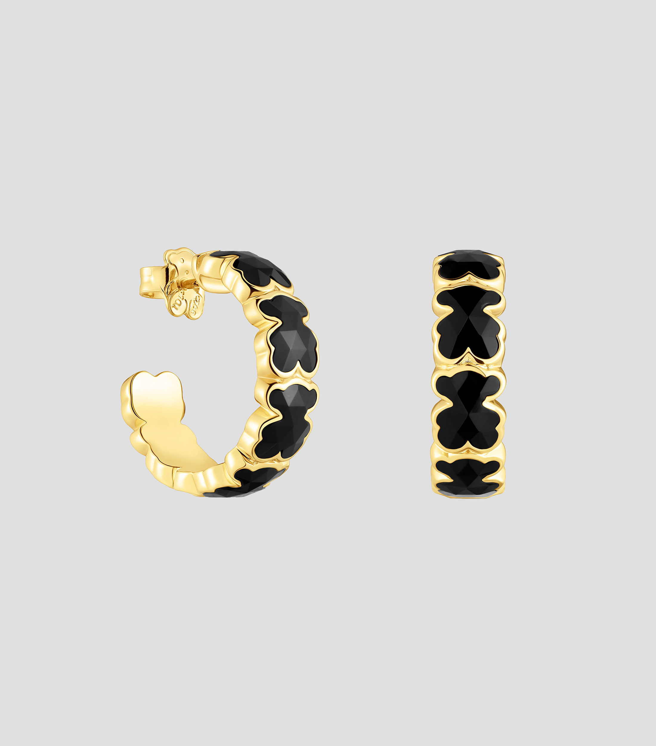 Aretes en Plata Icon Color Mujer