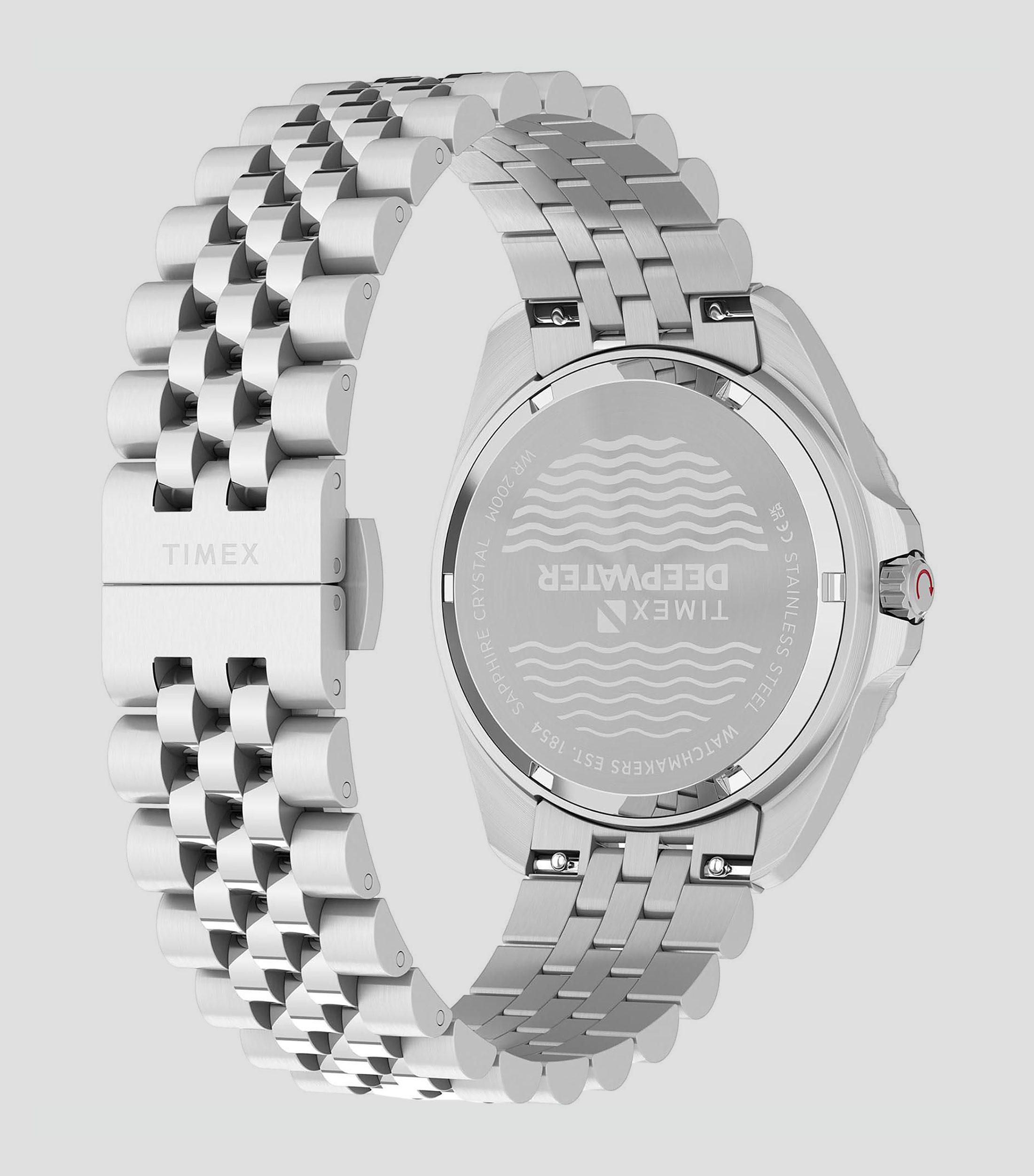 Reloj para Hombre Deepwater Arctic casual plateado