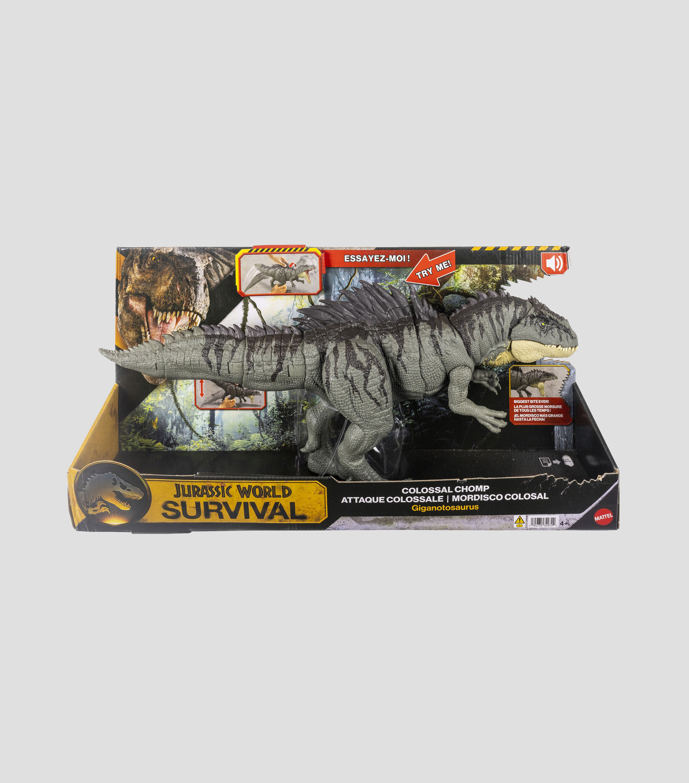 Gigantosaurus Jurassic World Mordisco Colosal