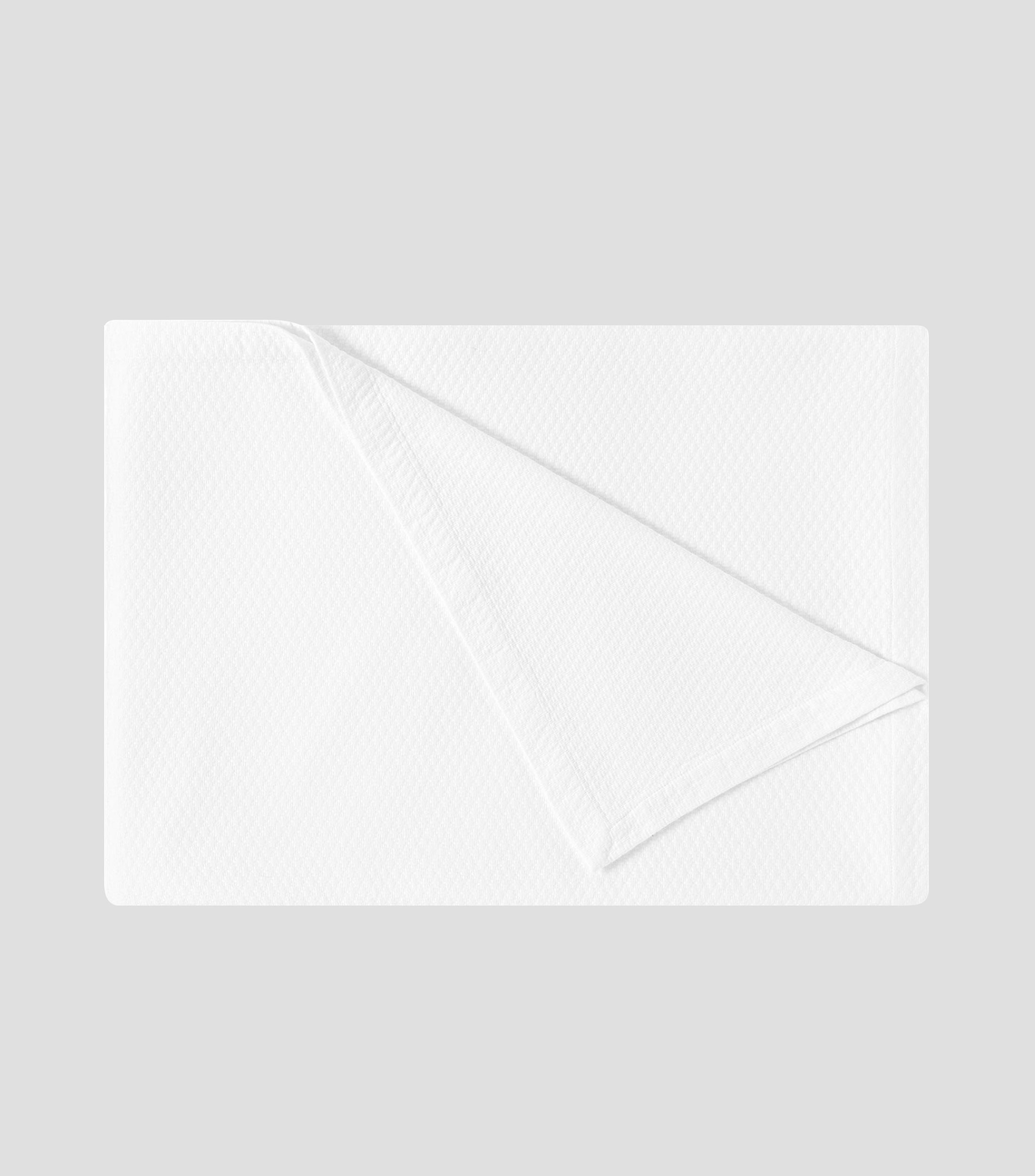 Colcha Matrimonial/Queen Size en algodón Sintra blanca