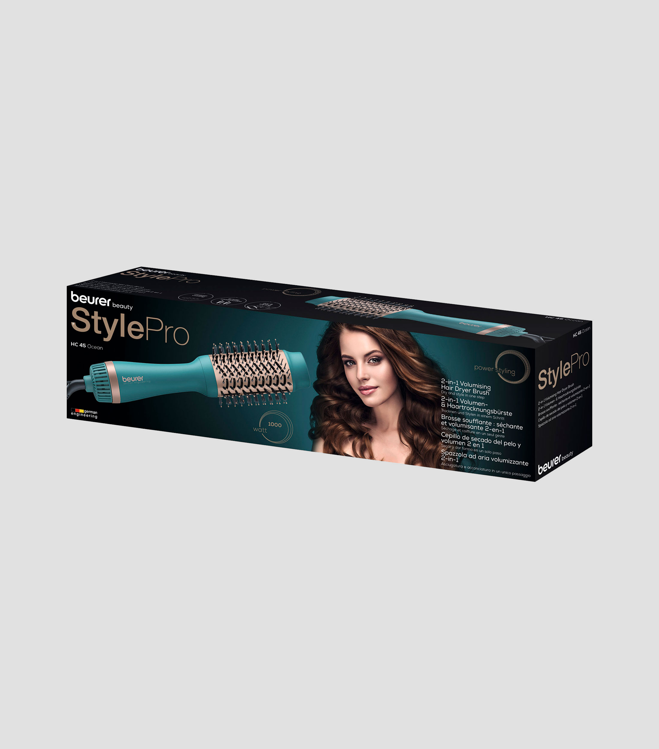 Cepillo alaciador de aire HC45O, 1000 W