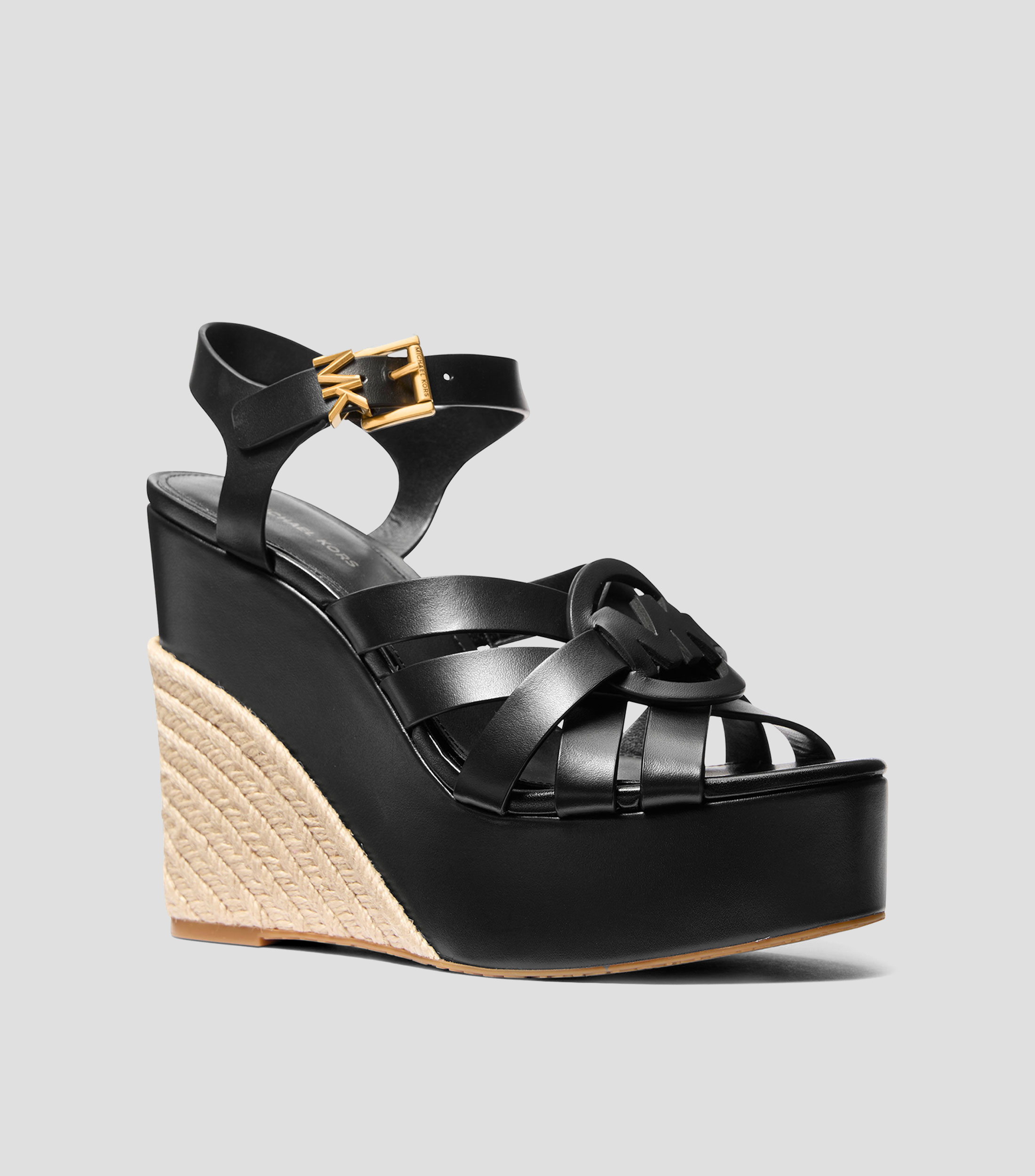 Sandalias con tacón alto de cuña Erika Mujer