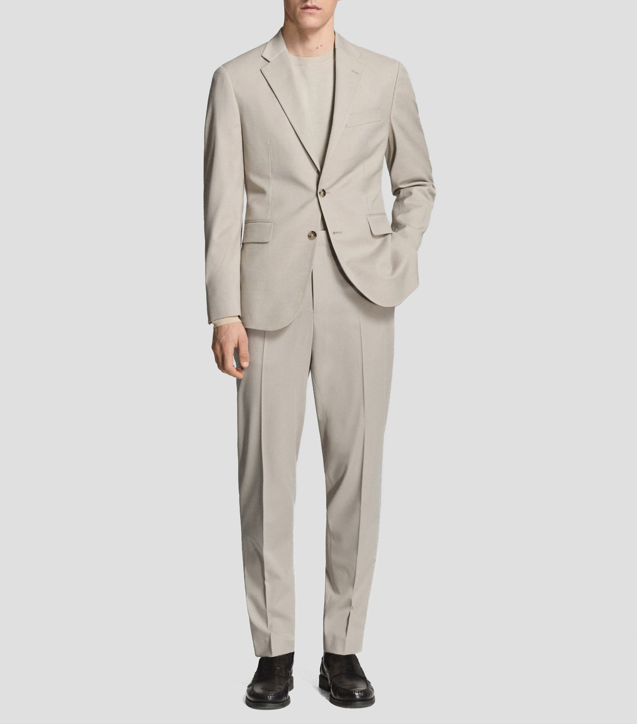 Saco liso Hombre