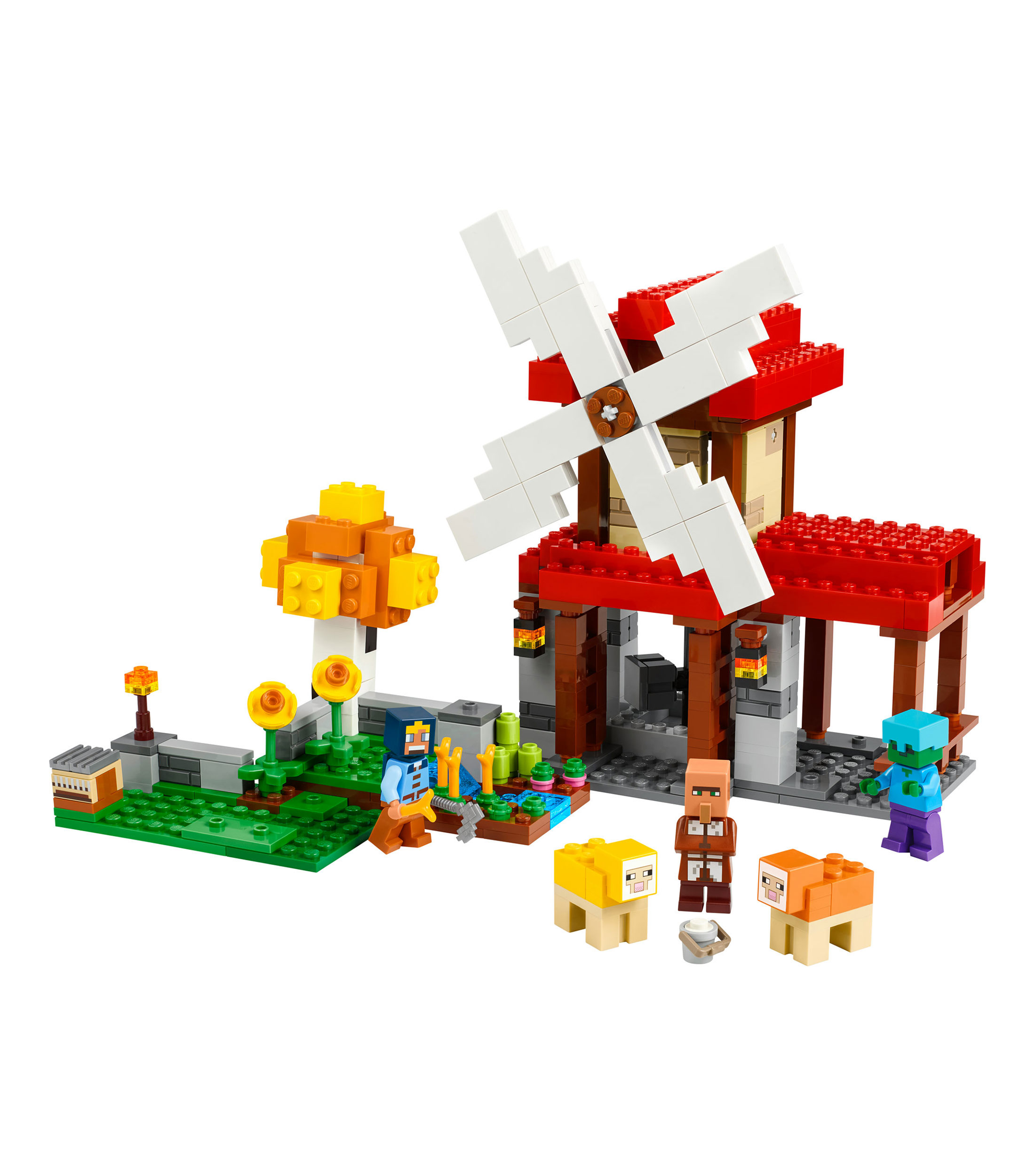 Lego Minecraft La Granja del Molino Set para regalo 21262