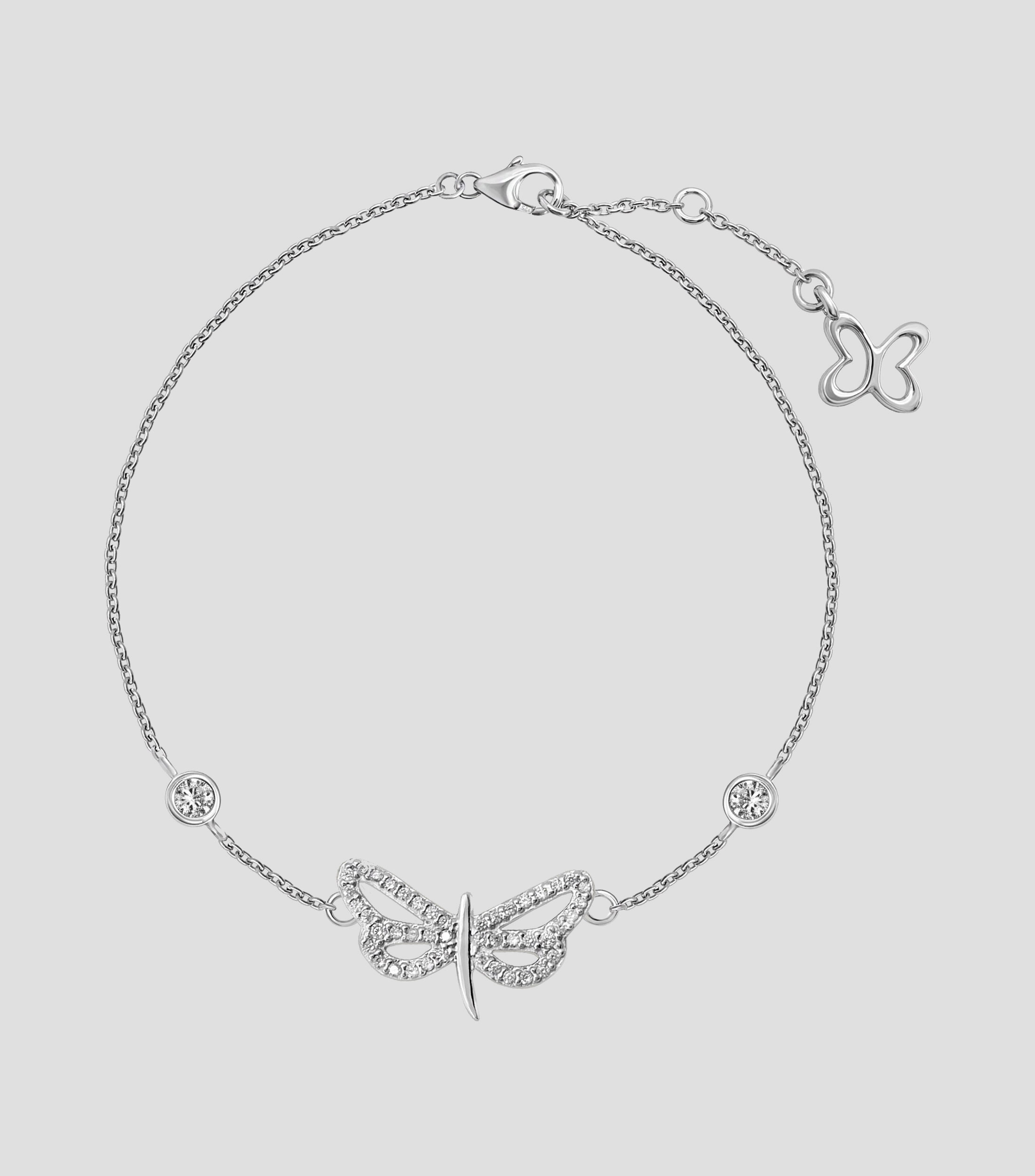 Pulsera en Plata .925 con piedras Mujer
