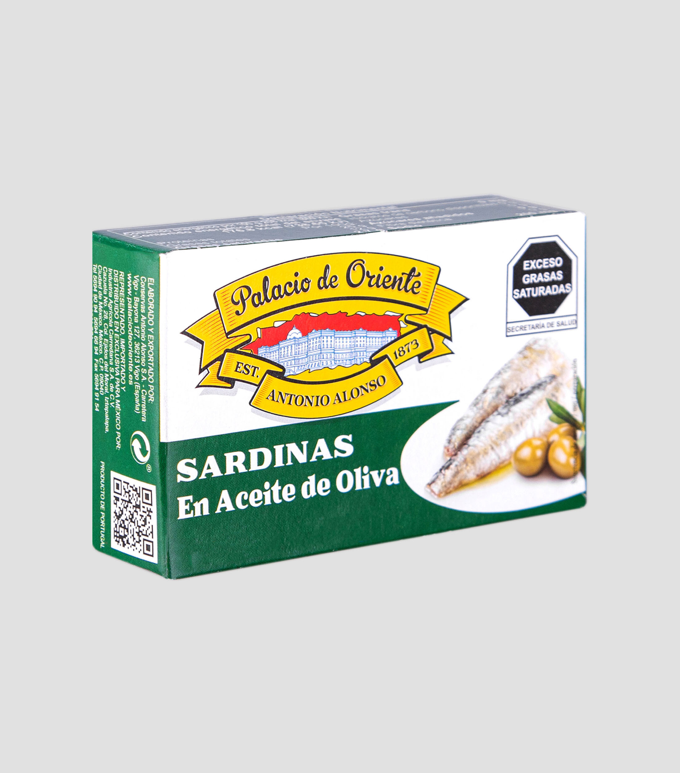 Sardinas en Aceite de Oliva, 120 g